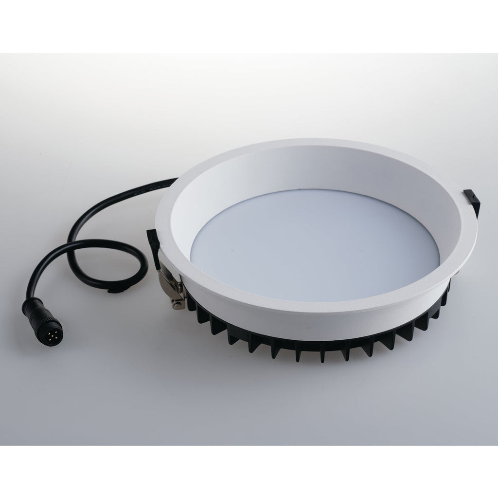 Incasso LED XANTO in alluminio antiriflesso, funzione RGB multicolor+Luce naturale - FT-FeelThe