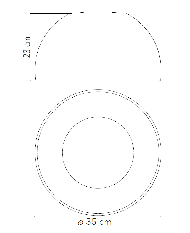 COCO LED ceiling light in CCT metal