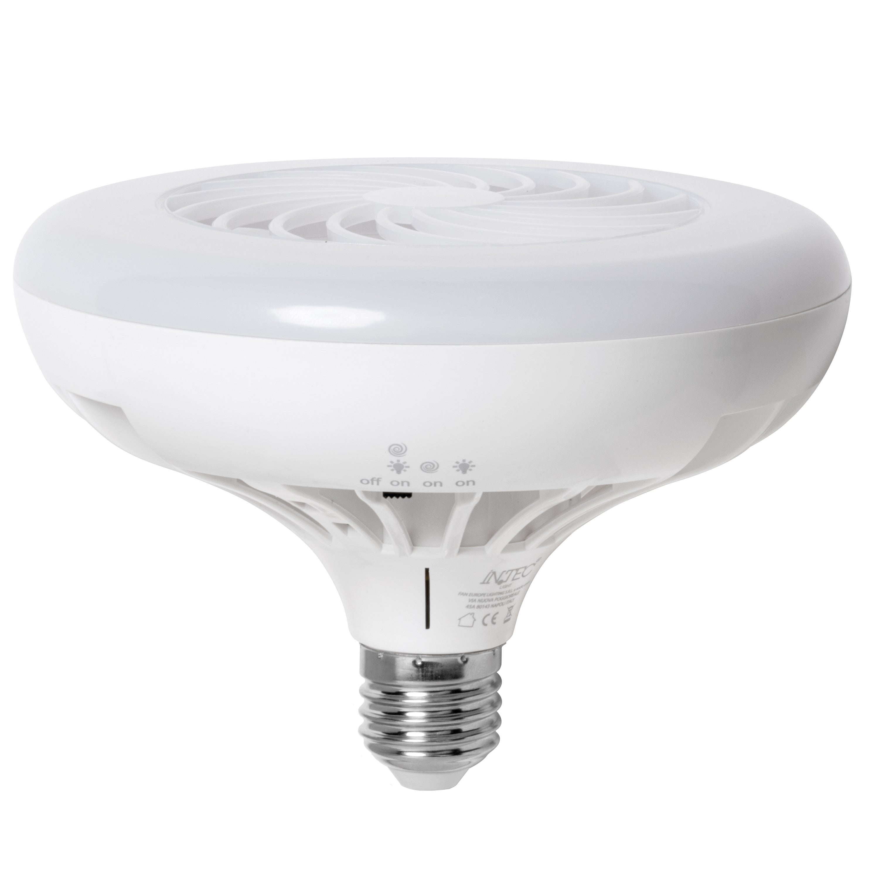 Lampadina LED KLASSIC con ventilatore 8W E27 960L 100mm - FT-FeelThe