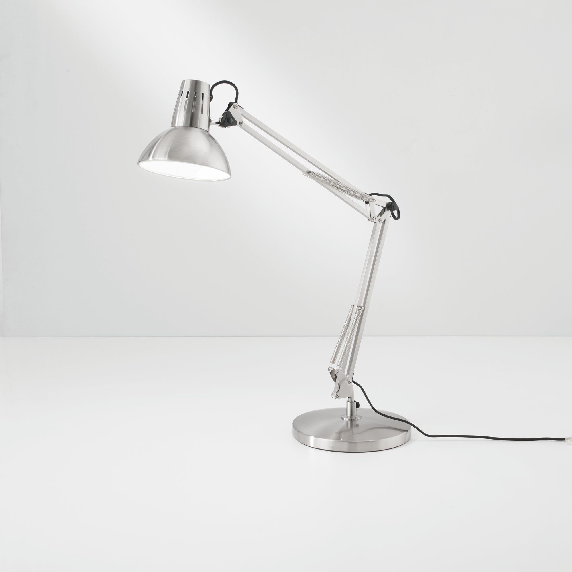 Lampada da tavolo verde ARTIFEX in metallo con altezza regolabile - FT-FeelThe