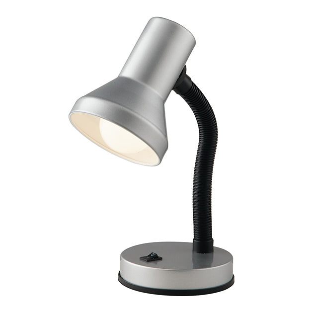 Lampada da tavolo LDT arancione in metallo con braccio flessibile - FT-FeelThe