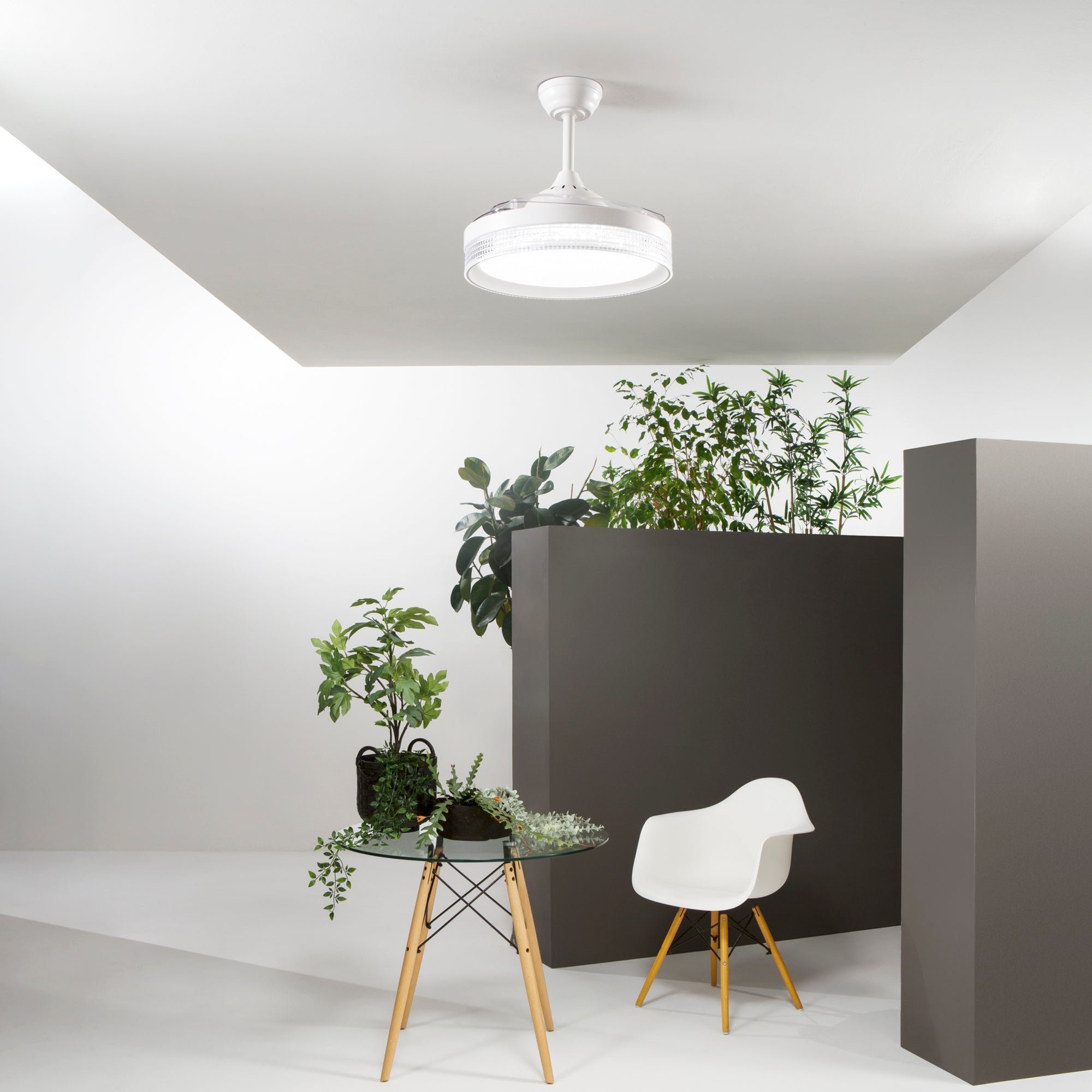 Plafoniera LED ALBATROS con Ventilatore - FT-FeelThe