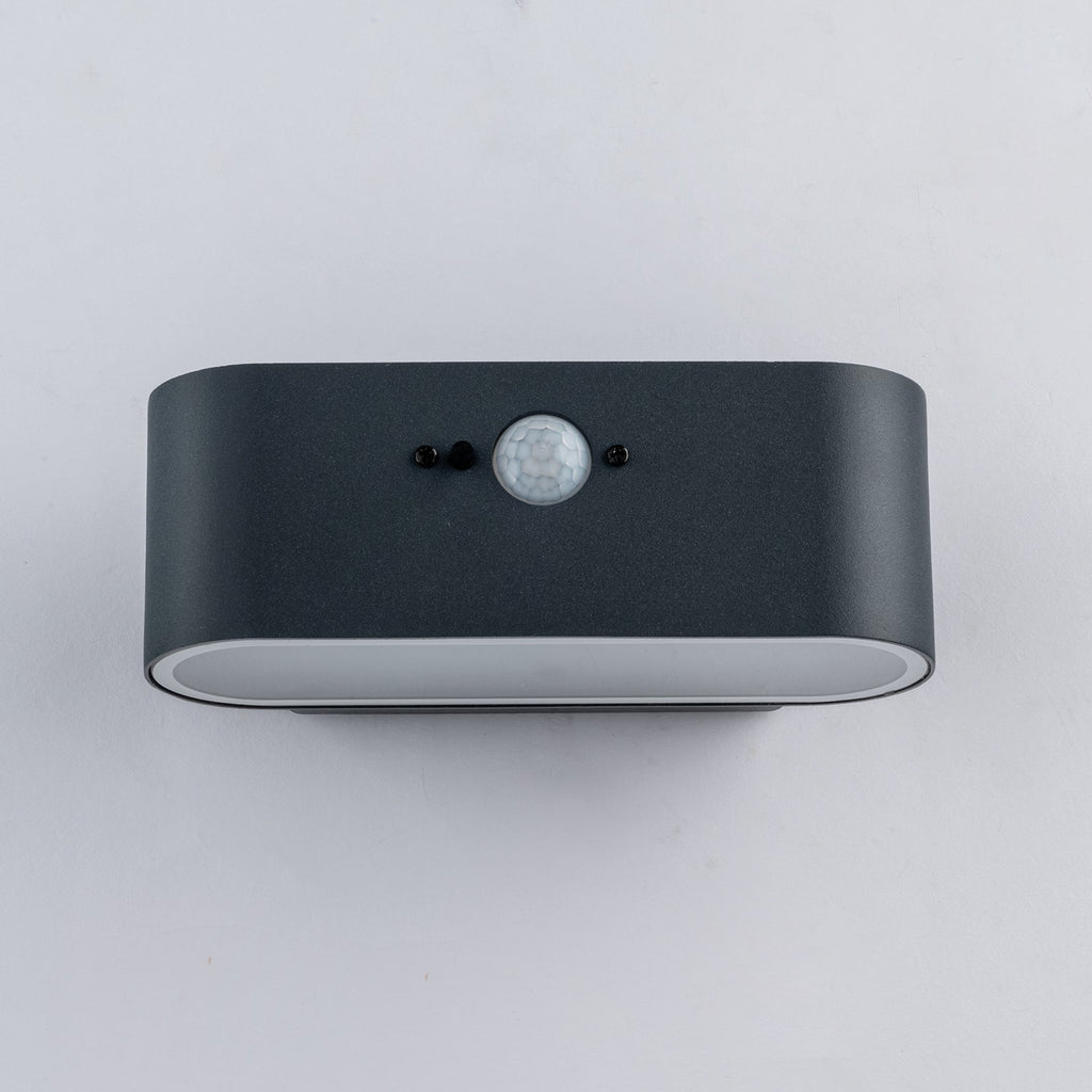 Applique LED ALBERT per esterno con pannello solare e sensore di movimento - FT-FeelThe