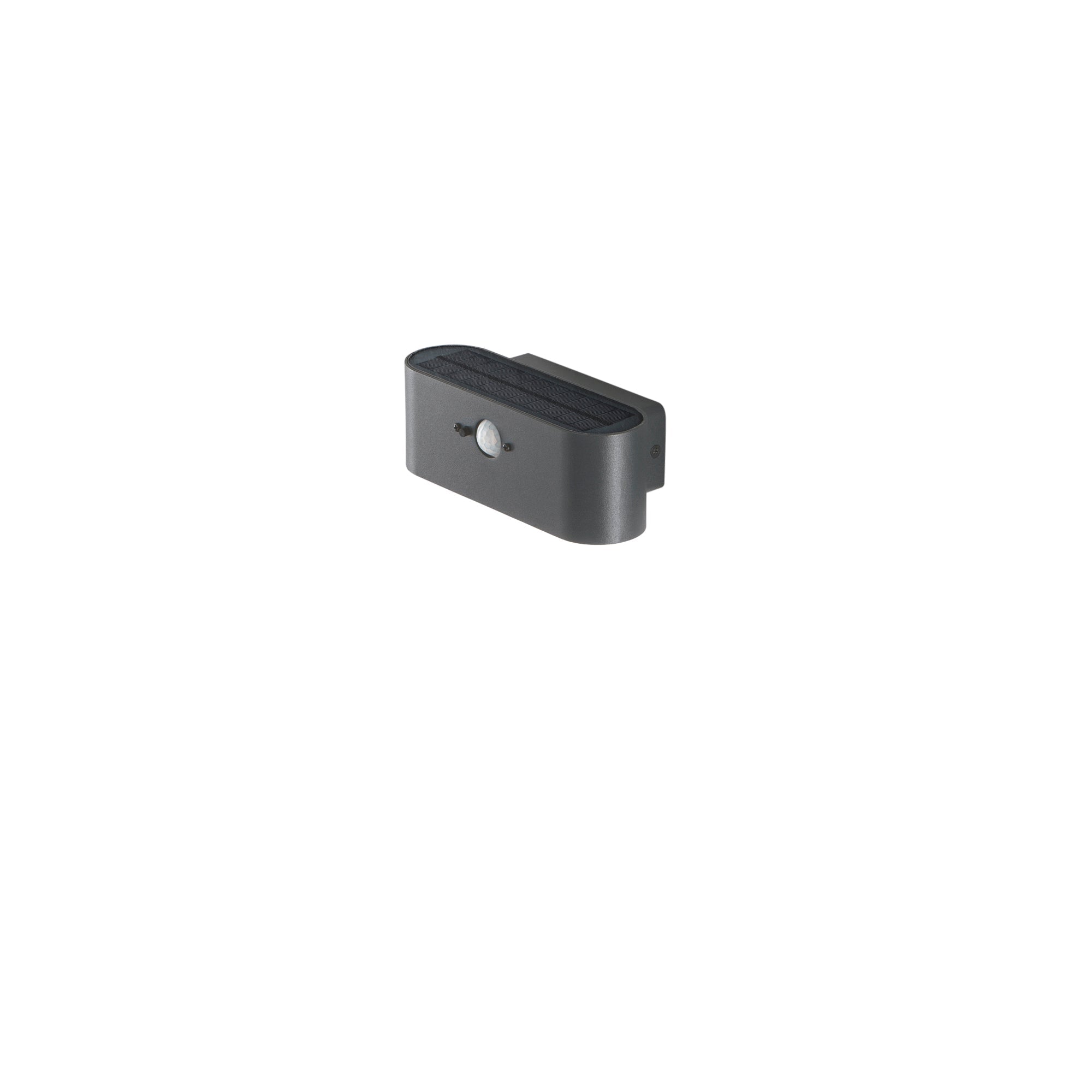Applique LED ALBERT per esterno con pannello solare e sensore di movimento - FT-FeelThe