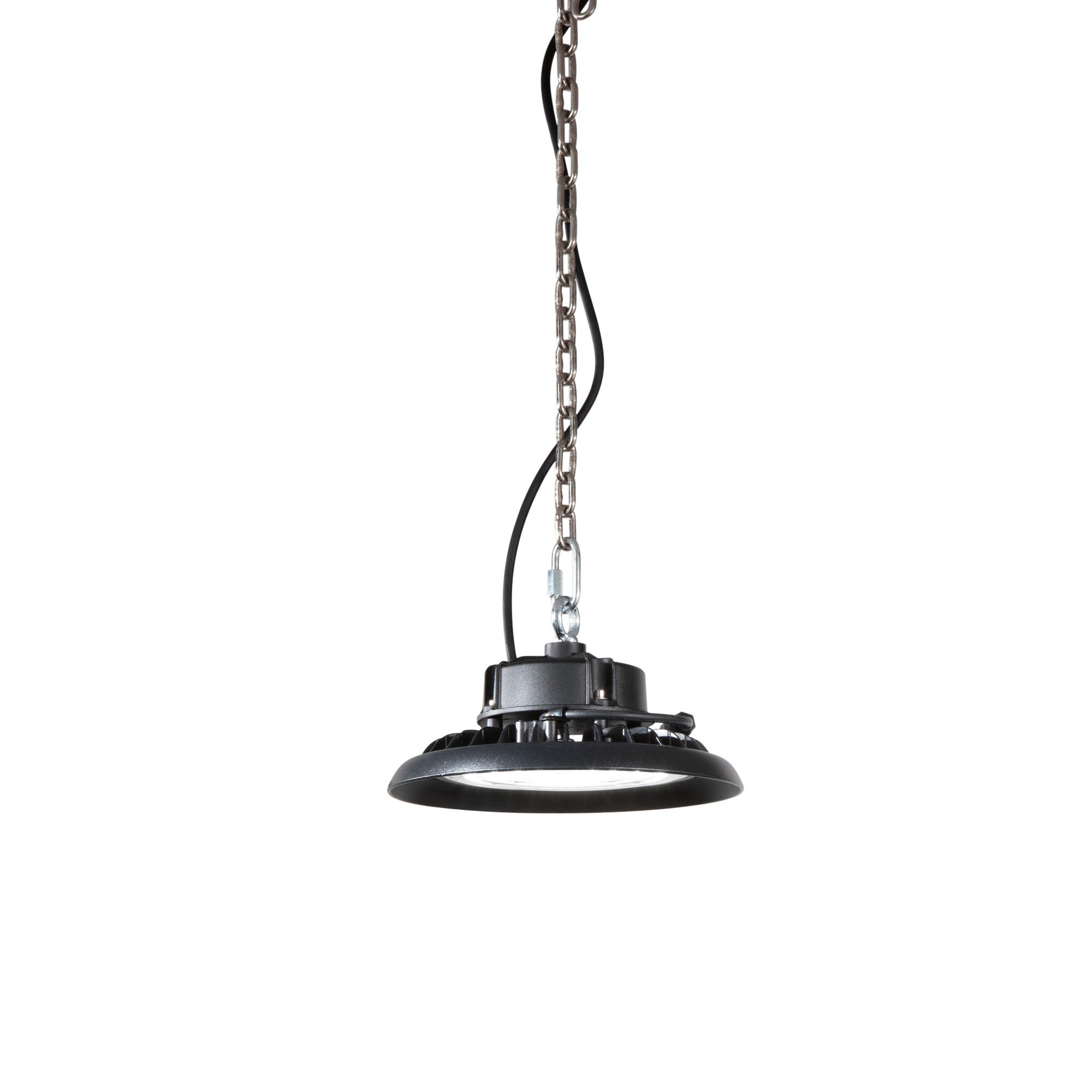 Faro LED High-Bay AVATAR in alluminio nero 4000K IP65 - FT-FeelThe