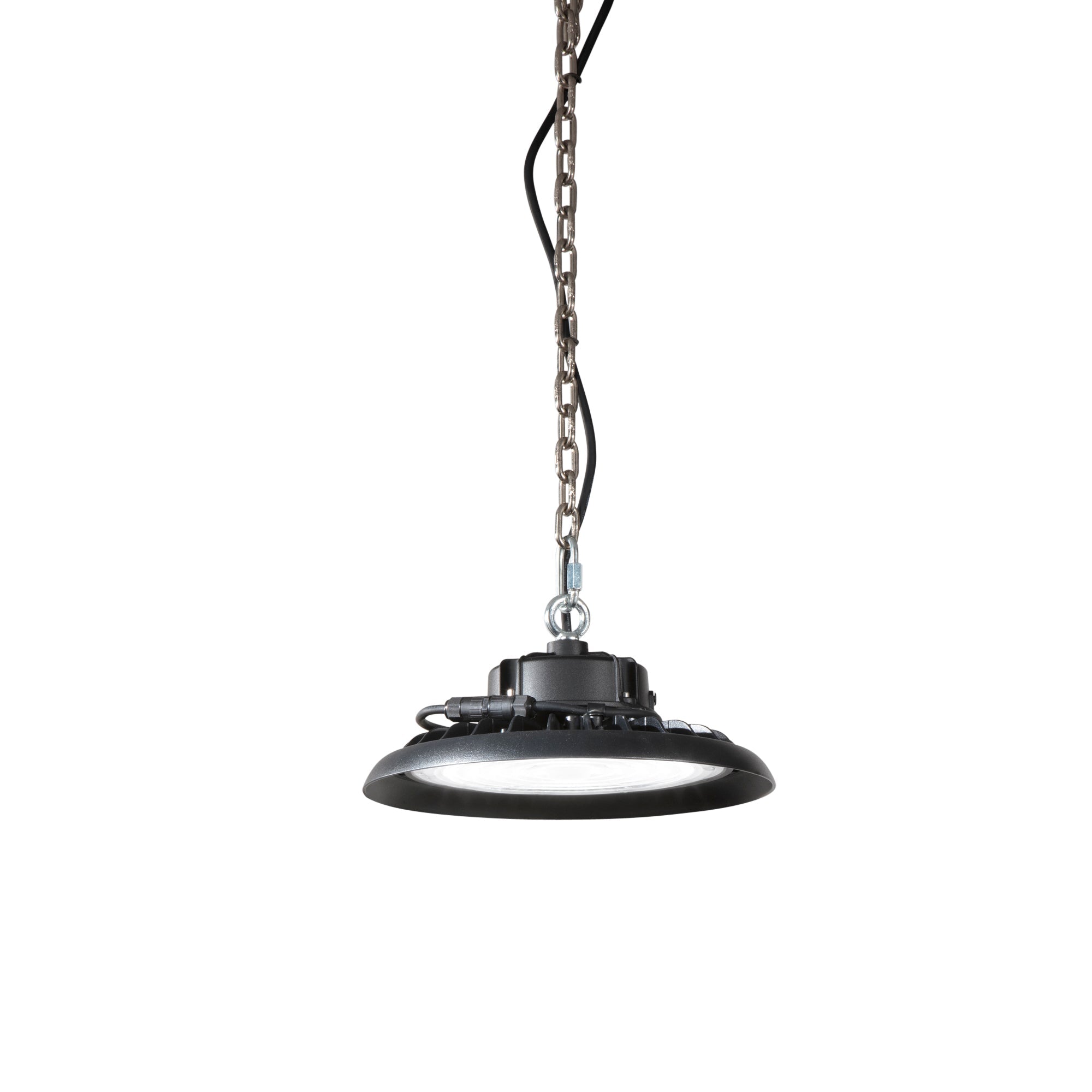 Faro LED High-Bay AVATAR in alluminio nero 4000K IP65 - FT-FeelThe