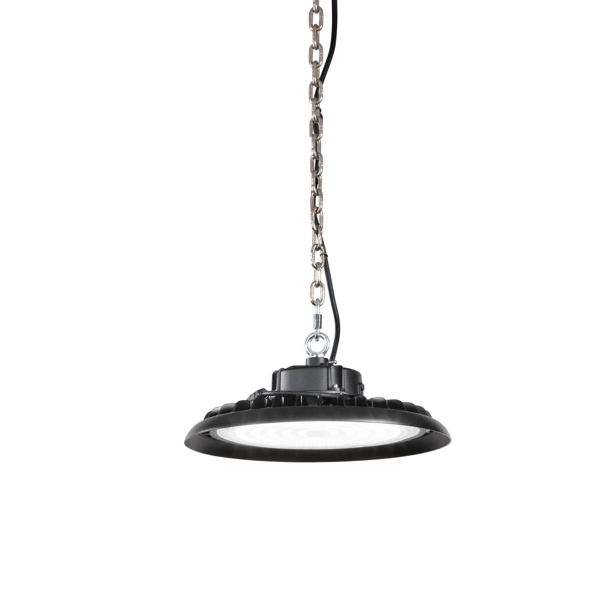 Faro LED High-Bay AVATAR in alluminio nero 4000K IP65 - FT-FeelThe