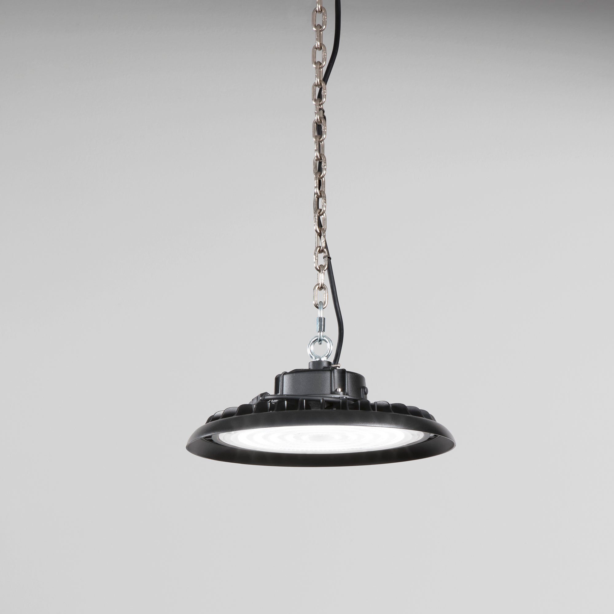 Faro LED High-Bay AVATAR in alluminio nero 4000K IP65 - FT-FeelThe