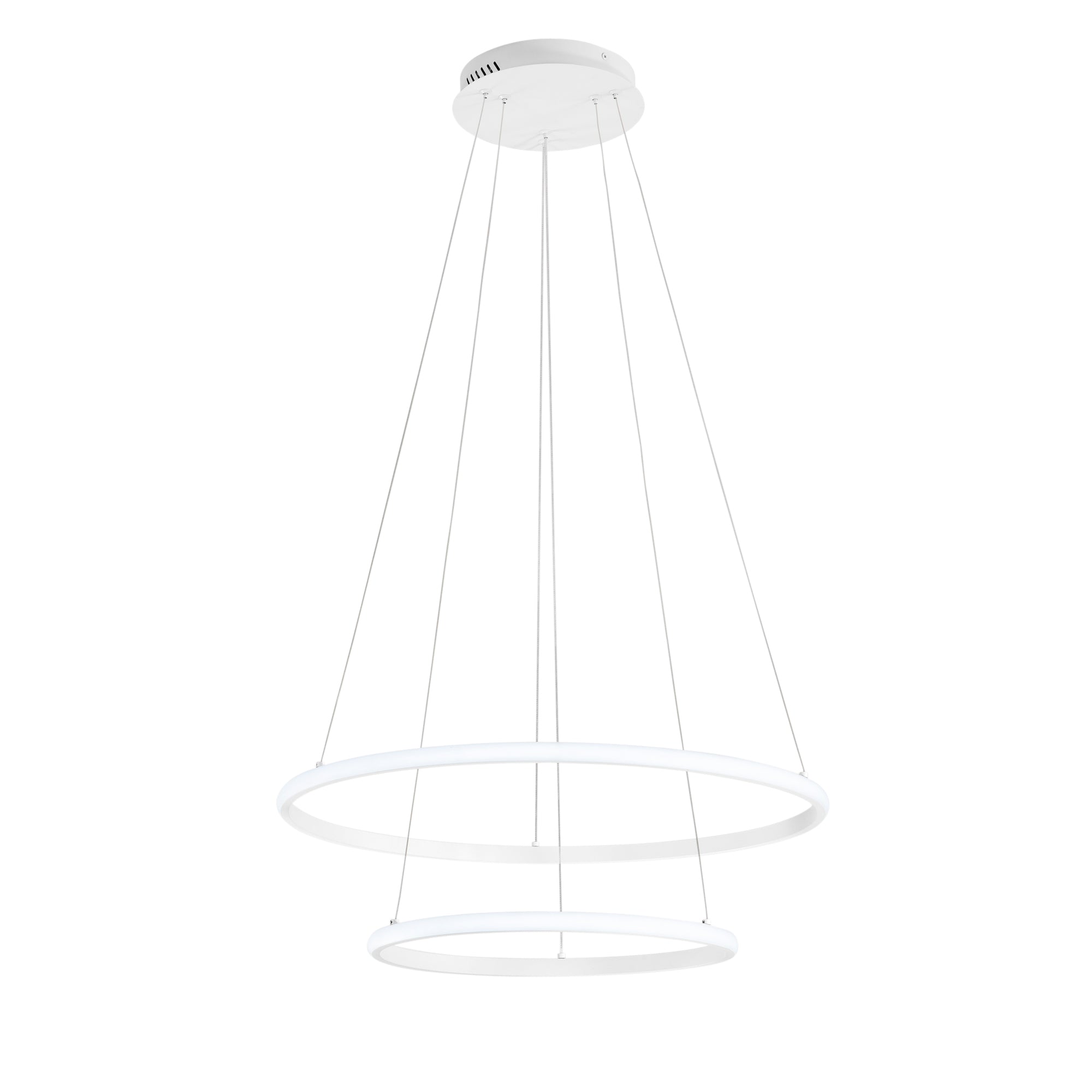AXIS LED suspension with CCT function and RGB function with double circular element 
