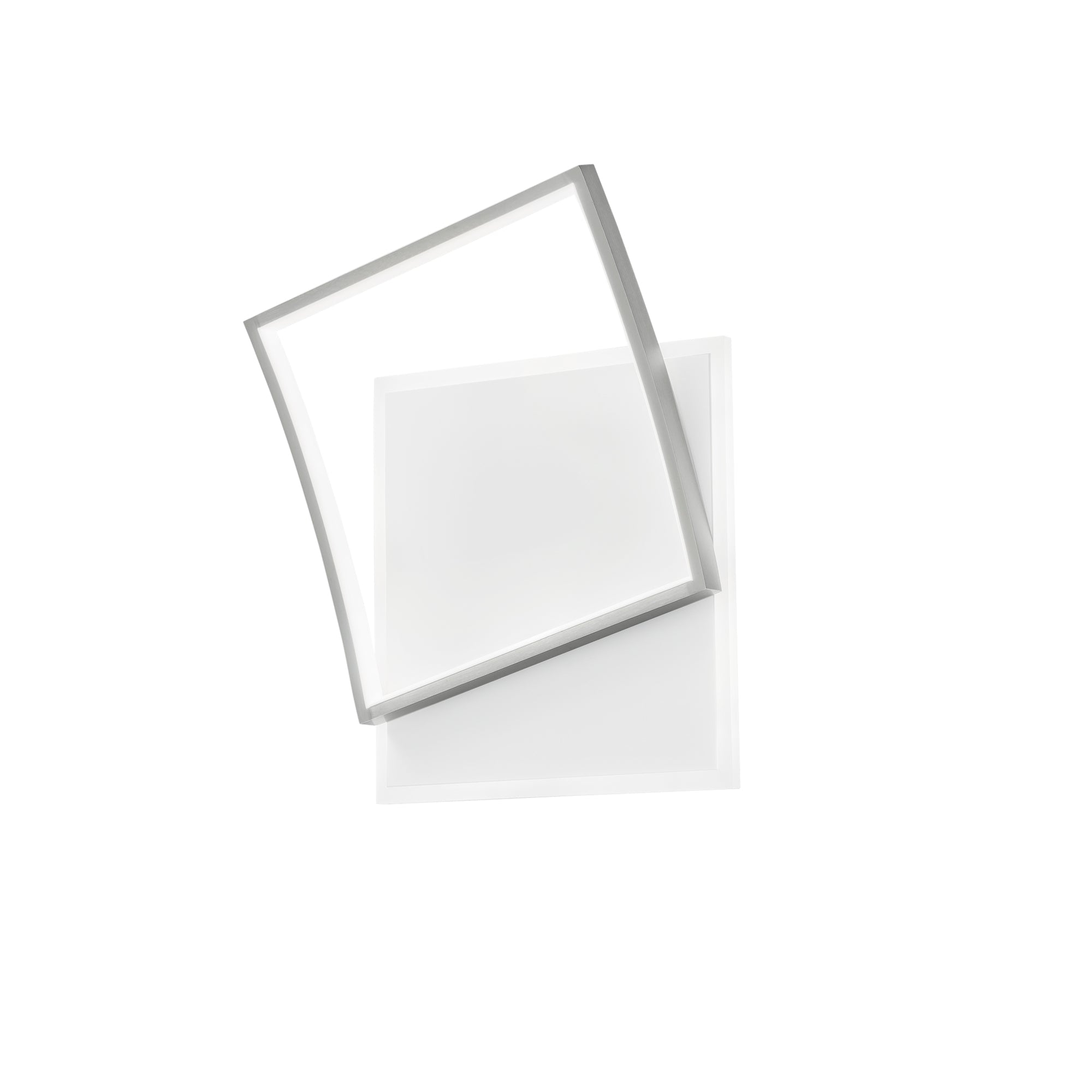 Plafoniera LED AYRTON quadrata, con interruttore CCT per il cambio temperatura colore - FT-FeelThe