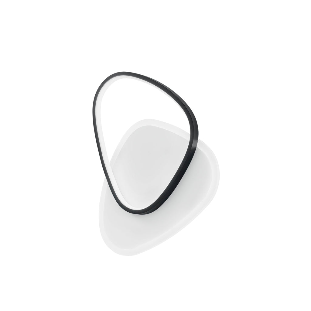 Plafoniera LED AYRTON rotonda, con interruttore CCT per il cambio temperatura colore - FT-FeelThe