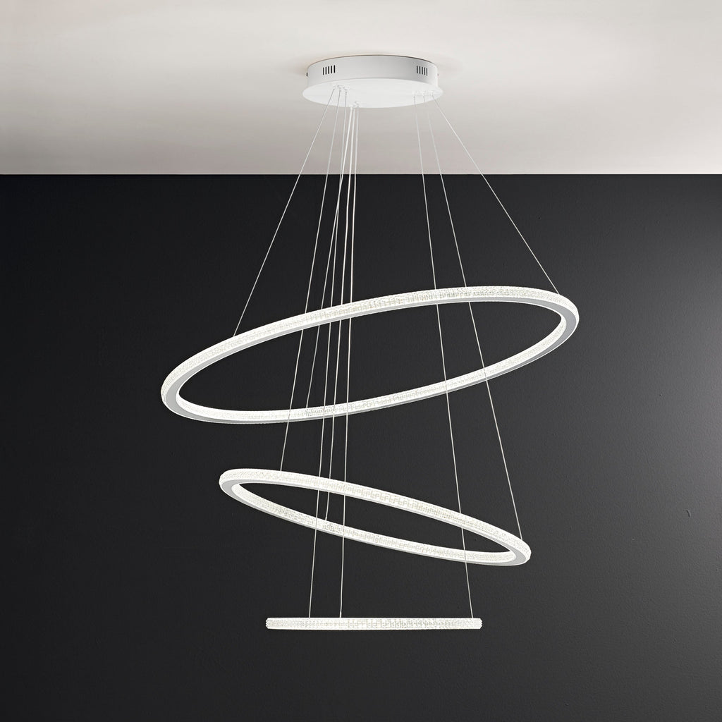 Lampadario a sospensione LED BRYANT, 100W - FT-FeelThe