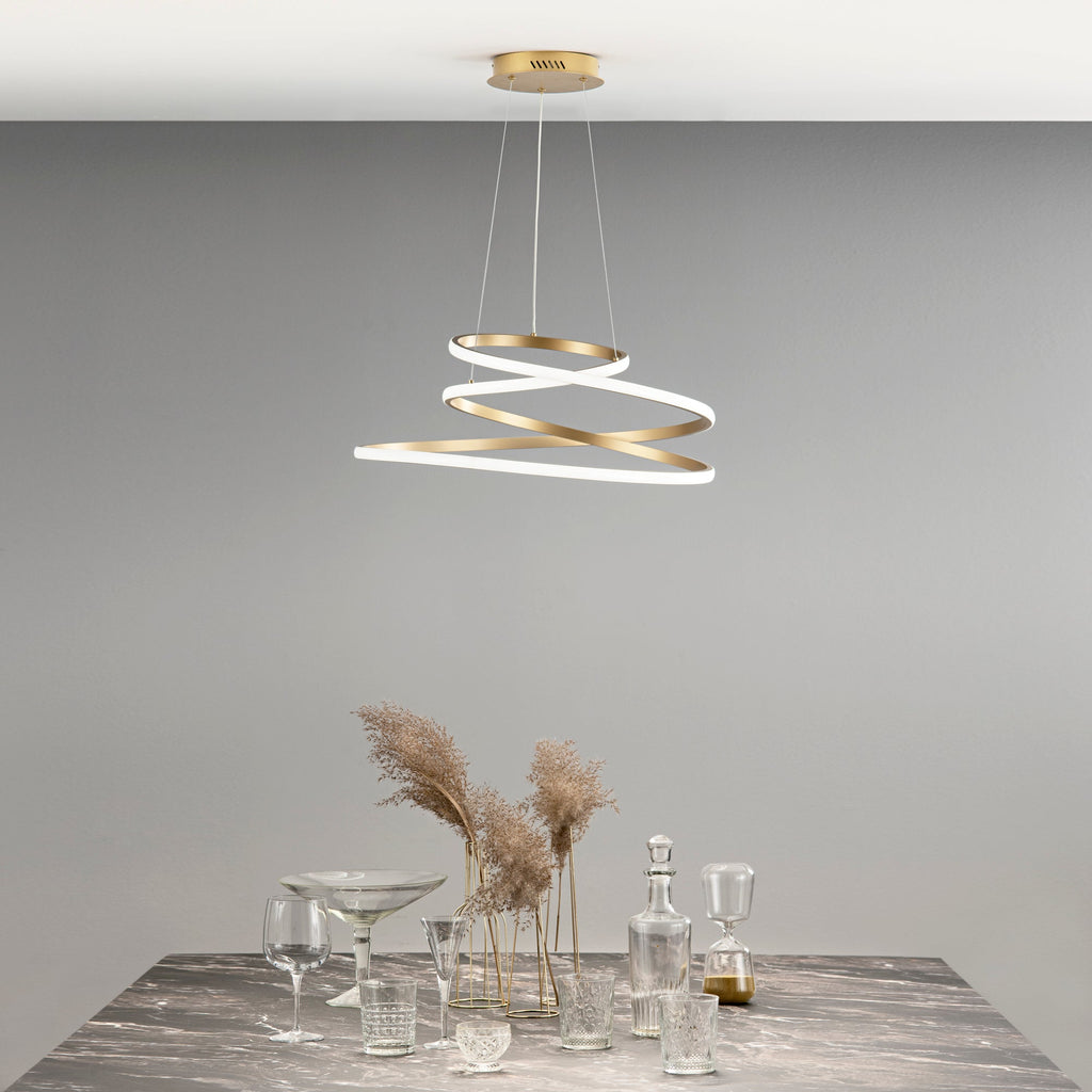 Lampadario a sospensione LED COASTER con funzione CCT per la personalizzazione della temperatura colore - FT-FeelThe