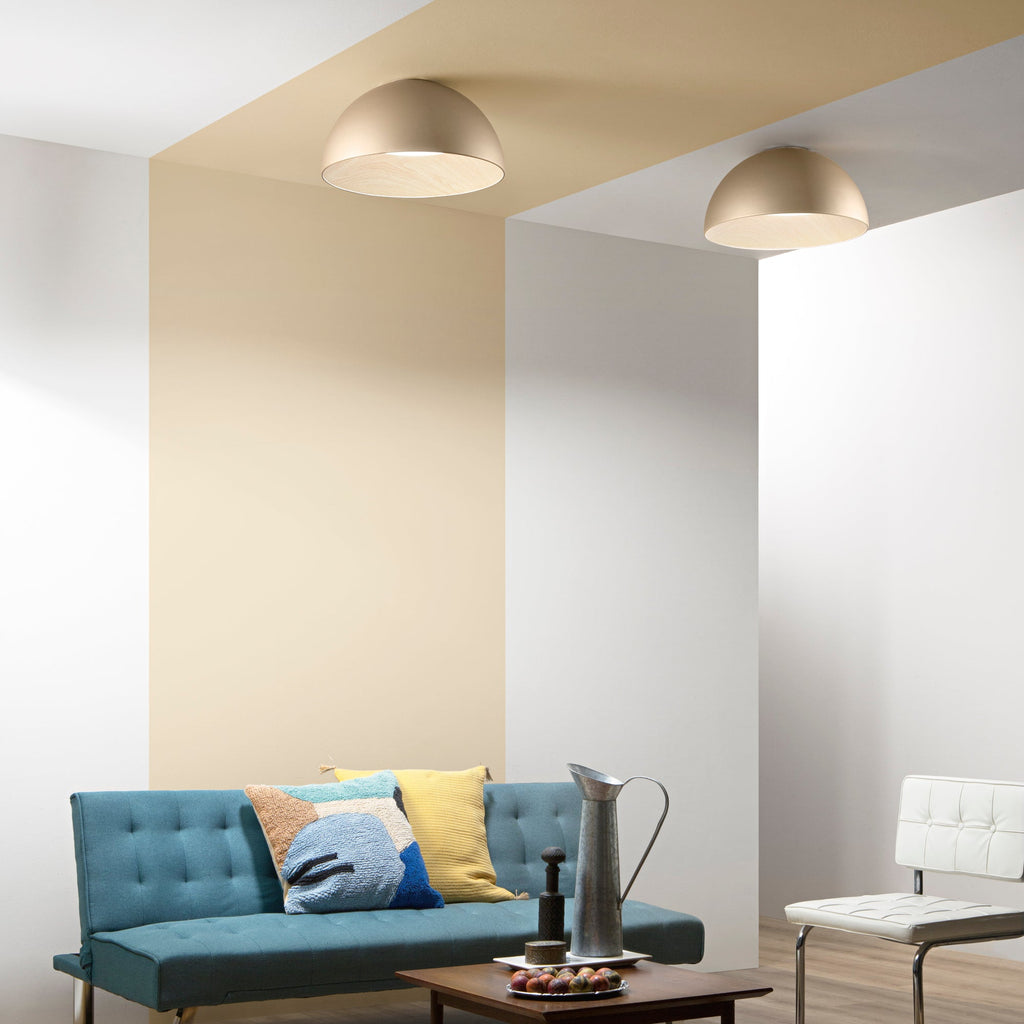 COCO LED ceiling light in CCT metal
