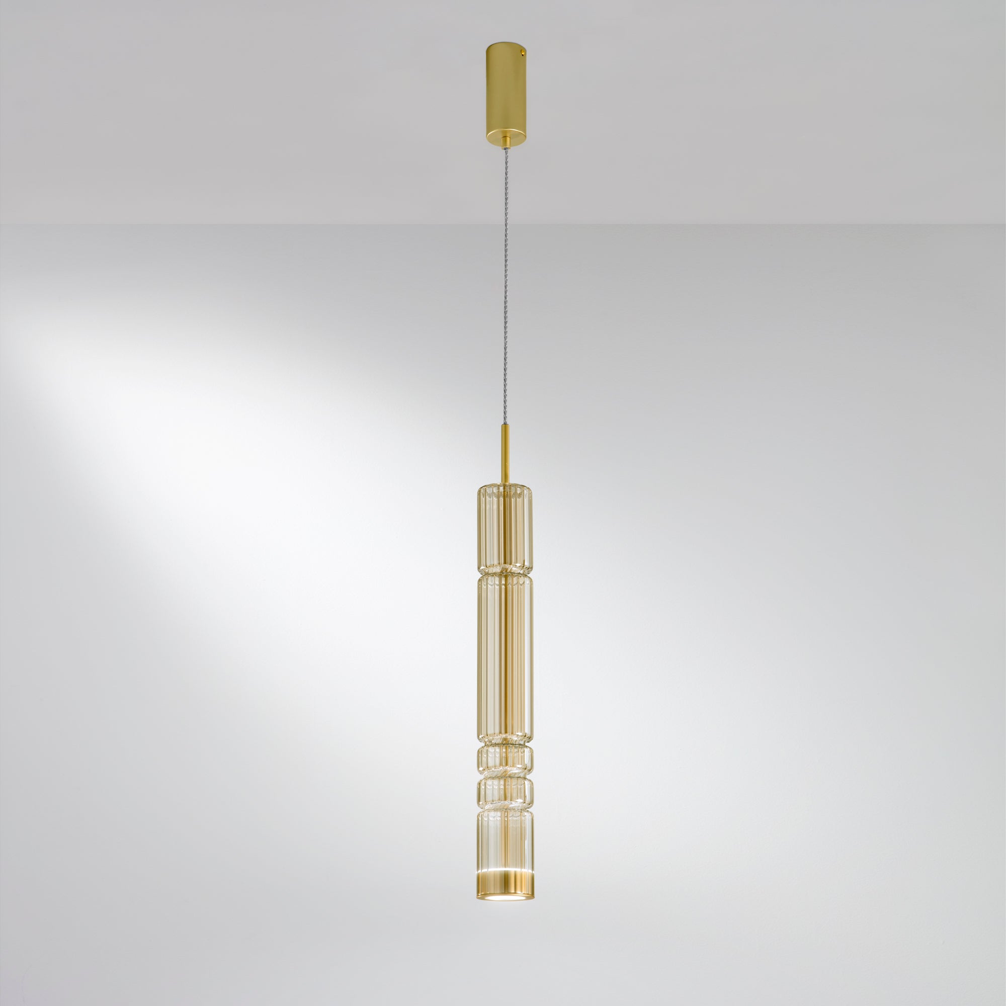 Sospensione Tubolare CROOKES in Vetro LED 3000K - FT-FeelThe