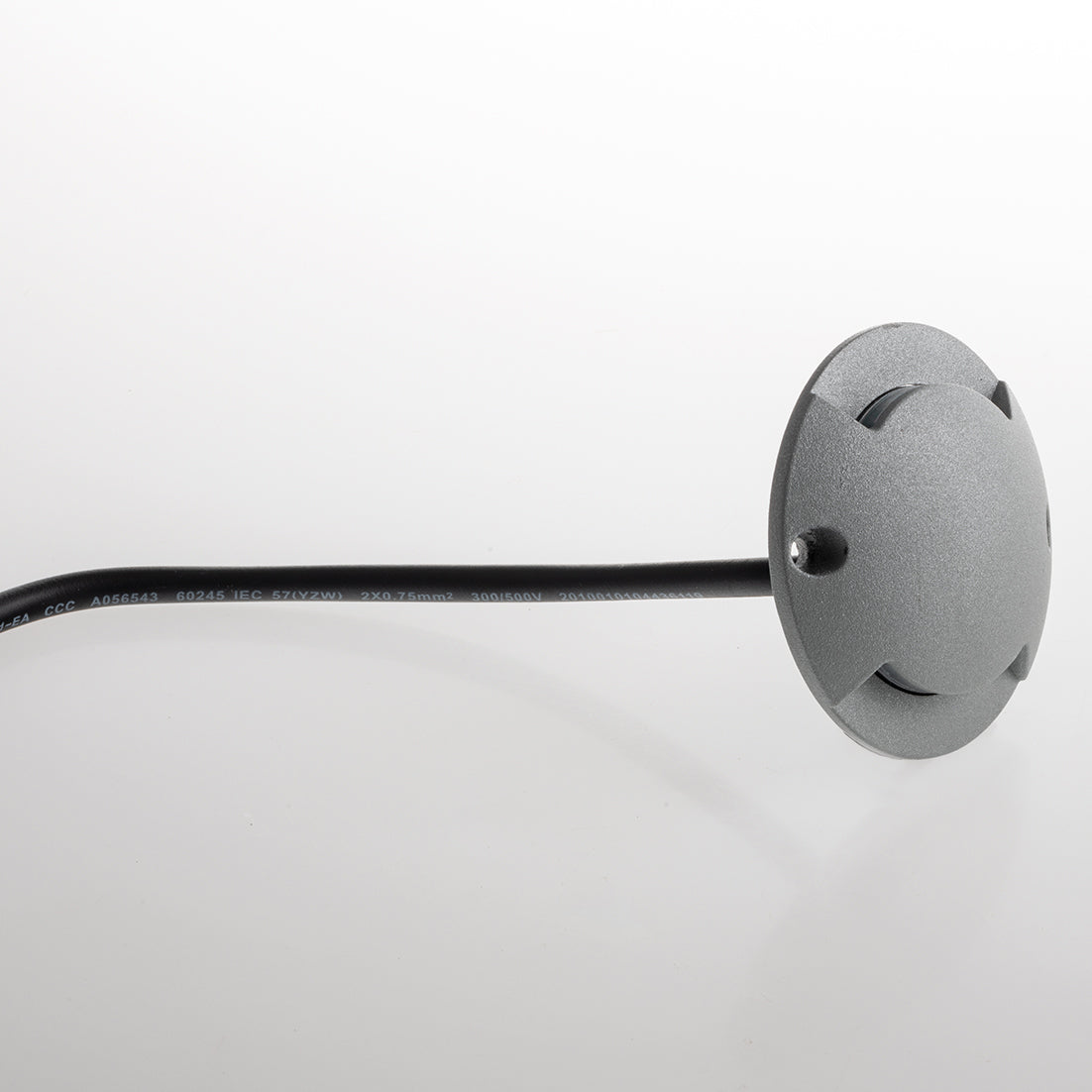 Segnapassi calpestabile Elmo, in alluminio disponibile con luce calda e luce naturale - FT-FeelThe