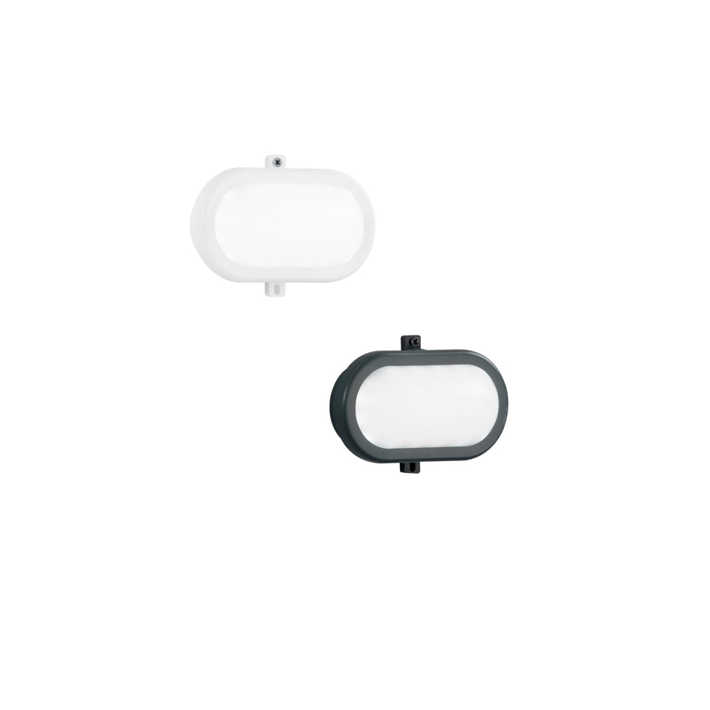 Plafoniera LED Extra 10W adatta per esterni disponibile in bianco o antracite - FT-FeelThe