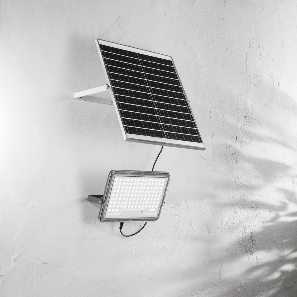 Faro LED GLASER con pannello solare - FT-FeelThe