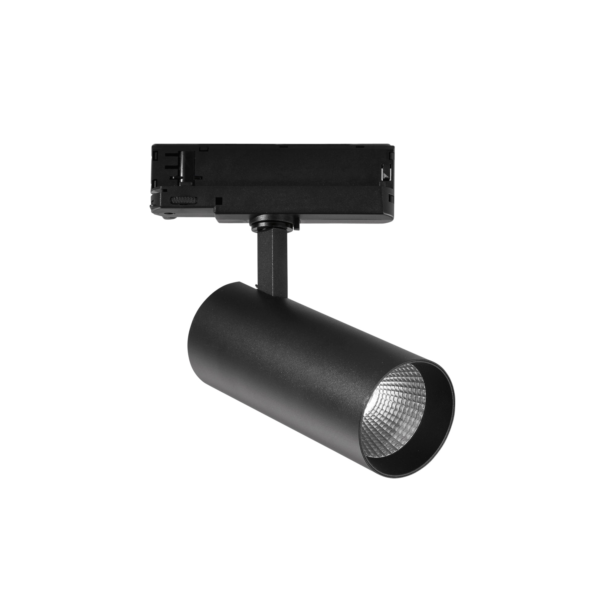 JET ALTO LUMEN aluminium track light with three-phase adapter