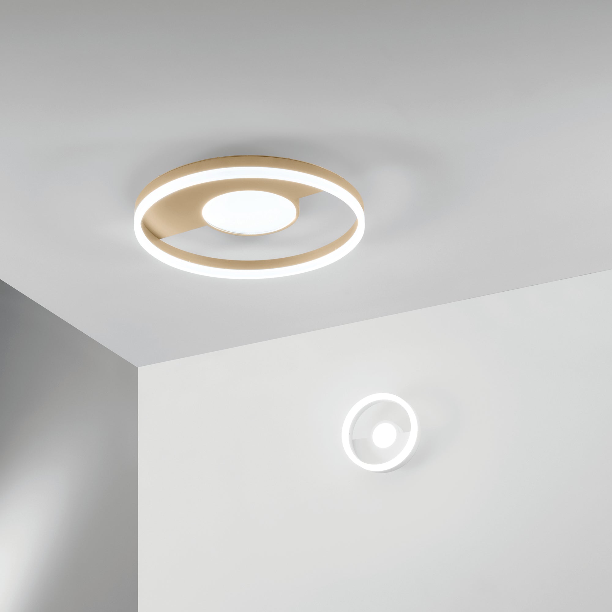 Plafoniera LED KANDINSKY con interruttore CCT - FT-FeelThe