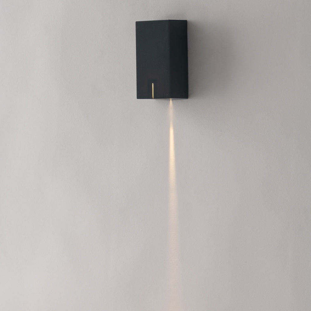 Applique Laser per esterni in color antracite, con LED SMD 3W e 5W e luce naturale - FT-FeelThe