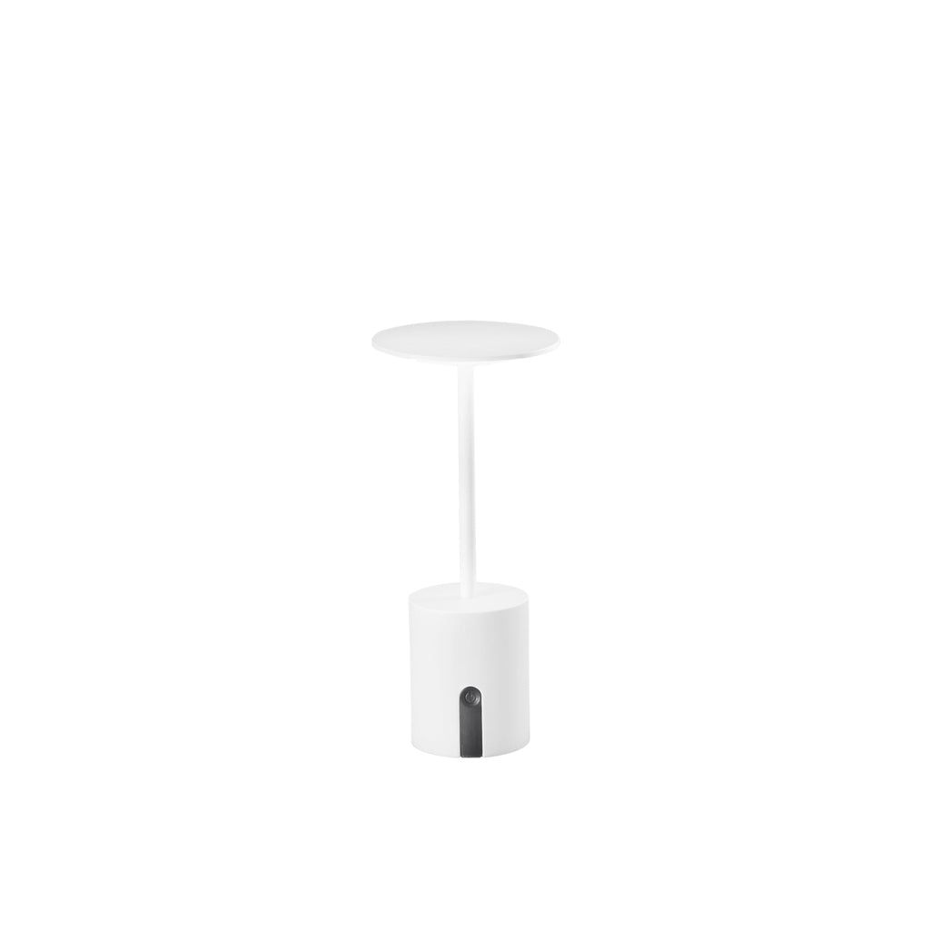 Lampada LED da esterno LIBERTY ricaricabile in metallo oro 2W 3000K con dimmer - FT-FeelThe