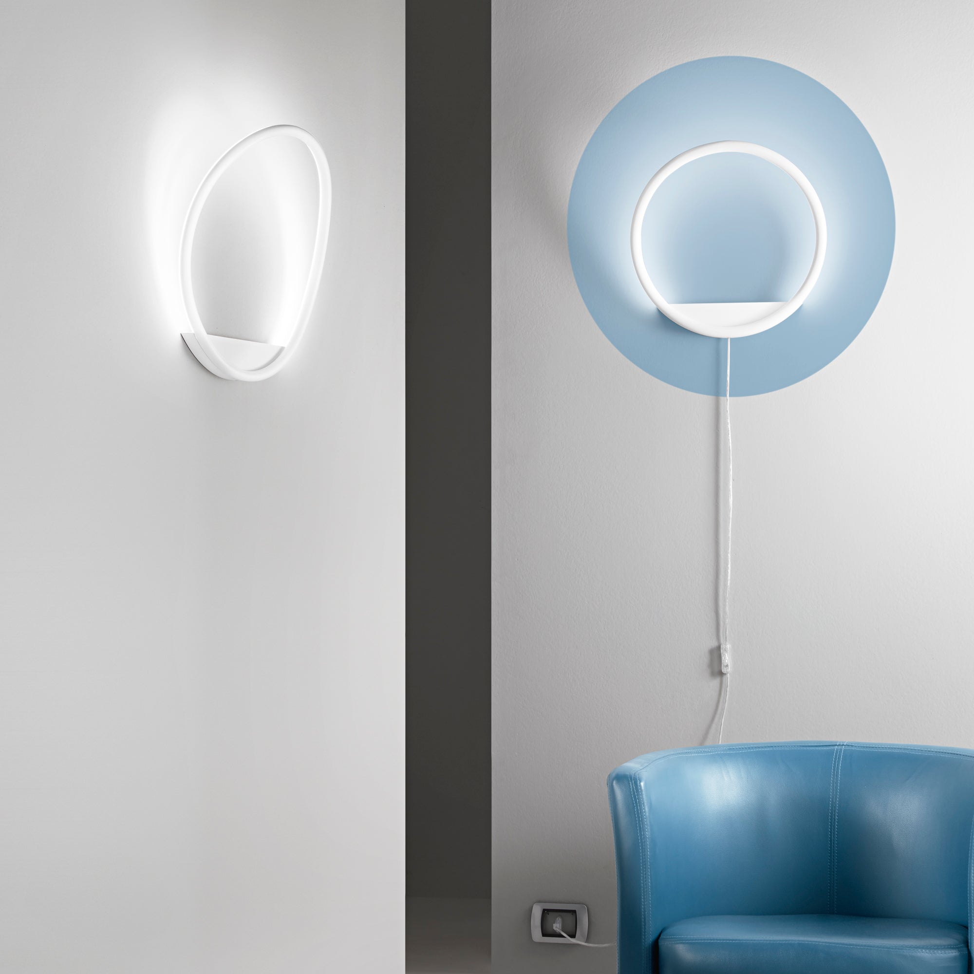 LINGER LED metal wall light with CCT function