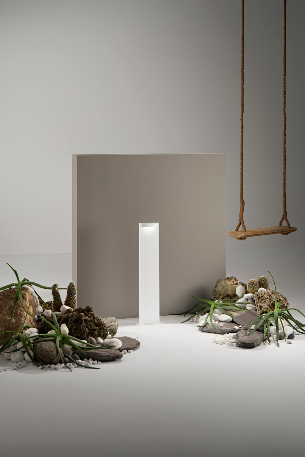 Paletto LED MOBULA da esterno in metallo | FT Feel The