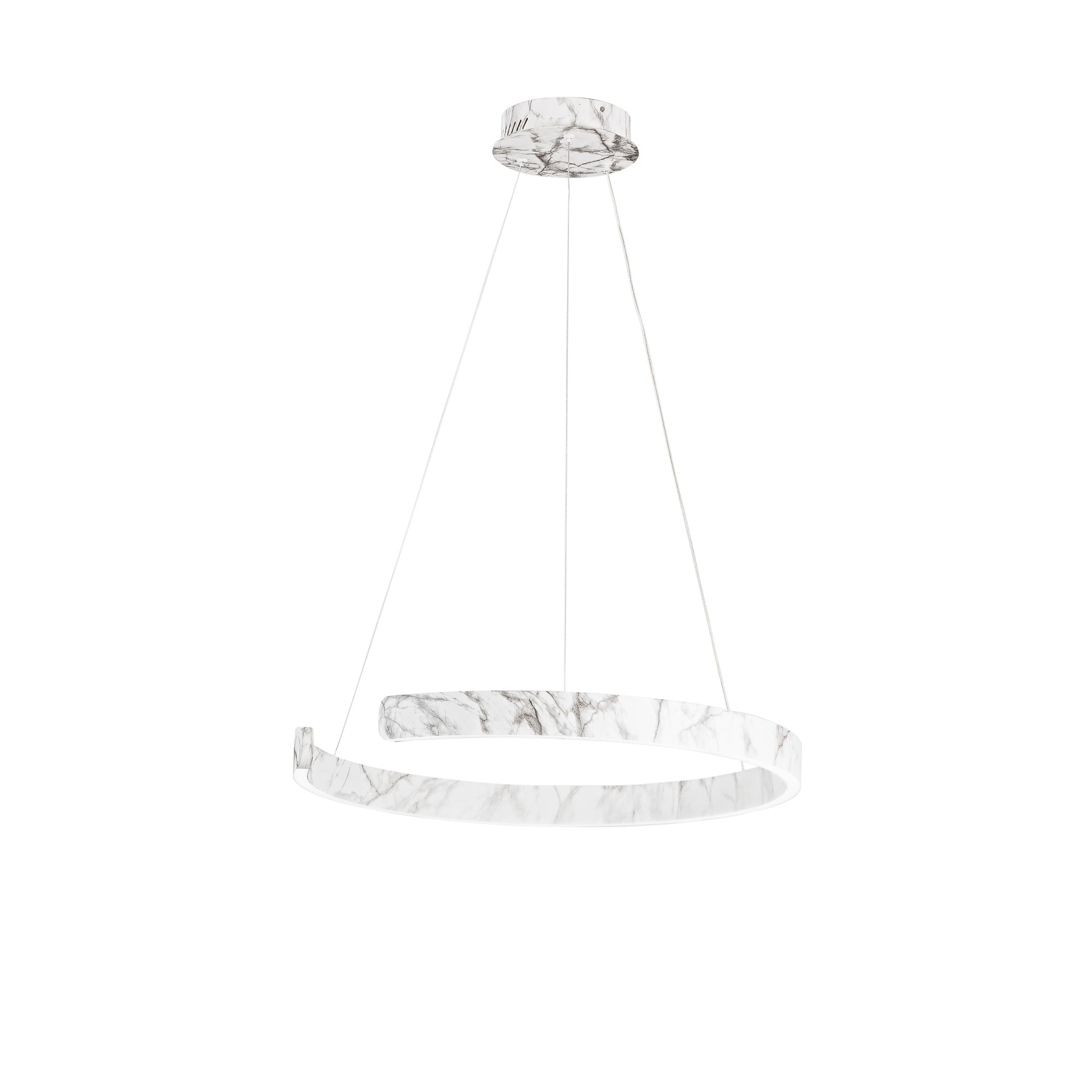 Sospensione semicircolare LED NAVEL con interruttore CCT, 100 cm - FT-FeelThe