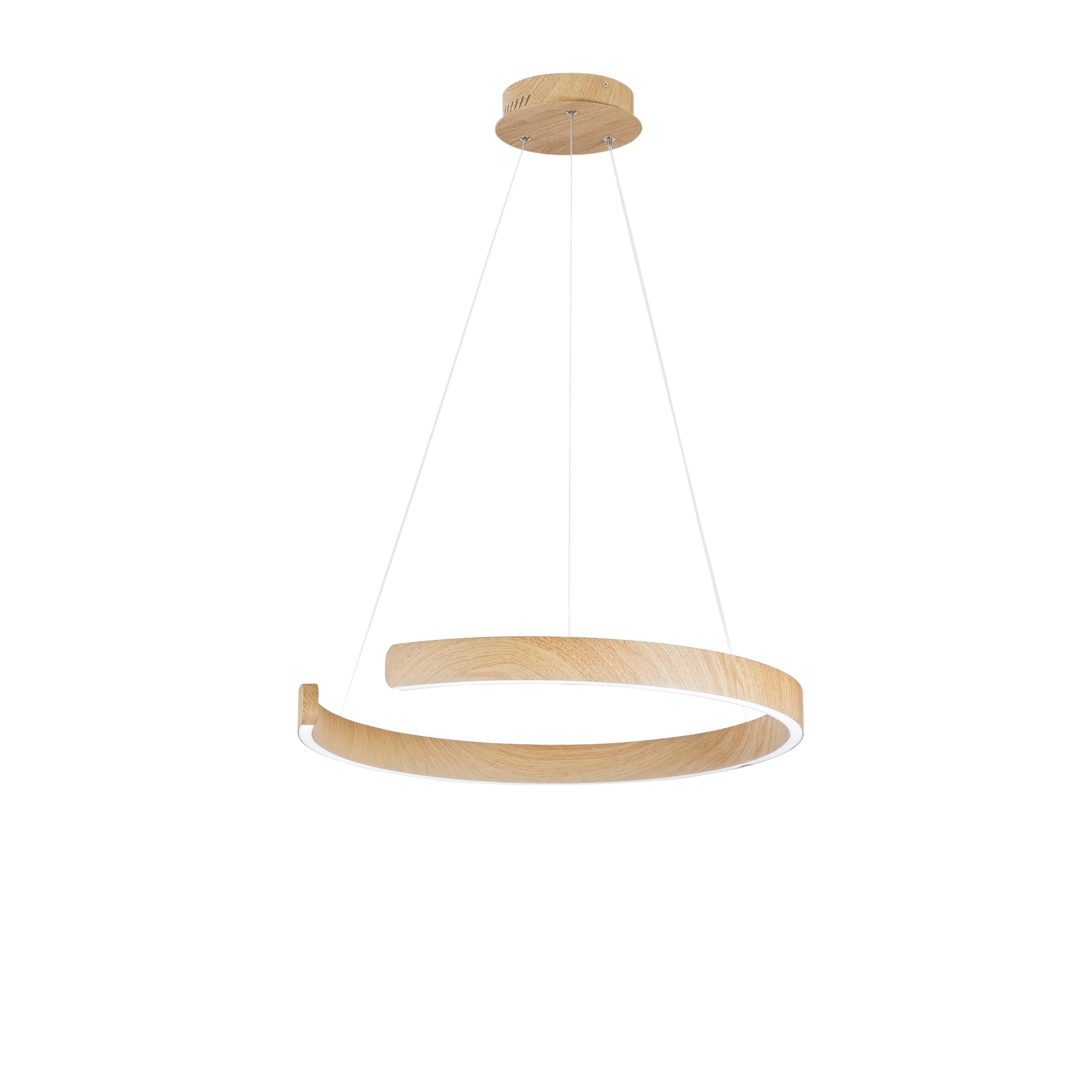 Sospensione semicircolare LED NAVEL con interruttore CCT, 60 cm - FT-FeelThe