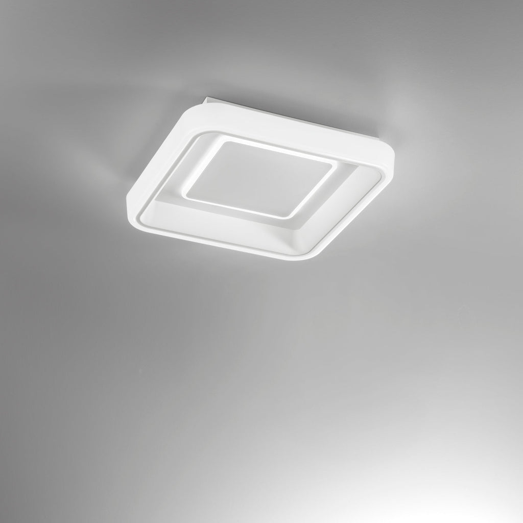 Plafoniera LED NURAX, con interruttore CCT per la personalizzazione della temperatura colore - FT-FeelThe