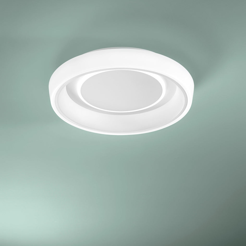Plafoniera LED NURAX, con interruttore CCT per la personalizzazione della temperatura colore - FT-FeelThe