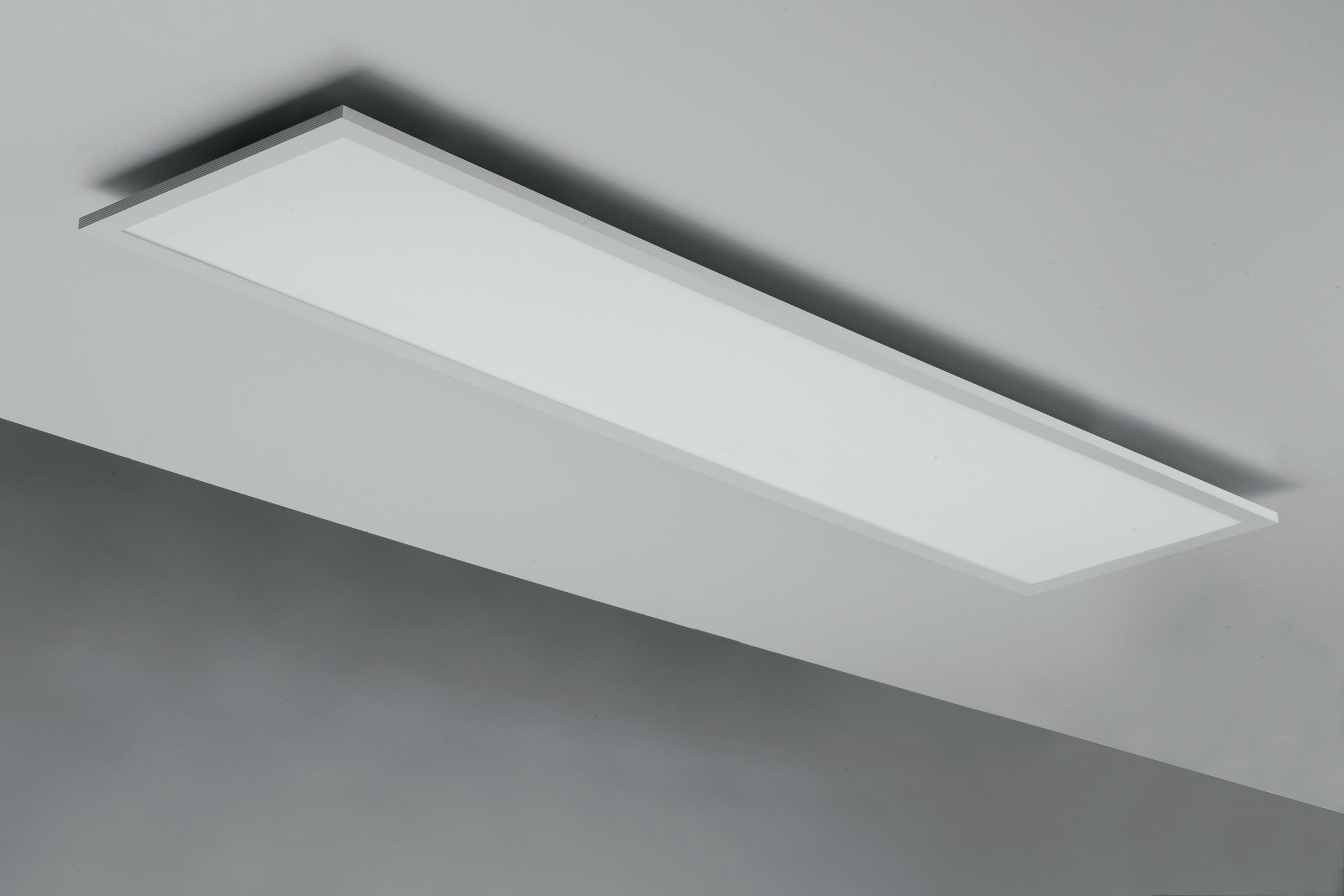 Pannello LED 40W in alluminio bianco con funzione CCT e dimmer con telecomando incluso - FT-FeelThe