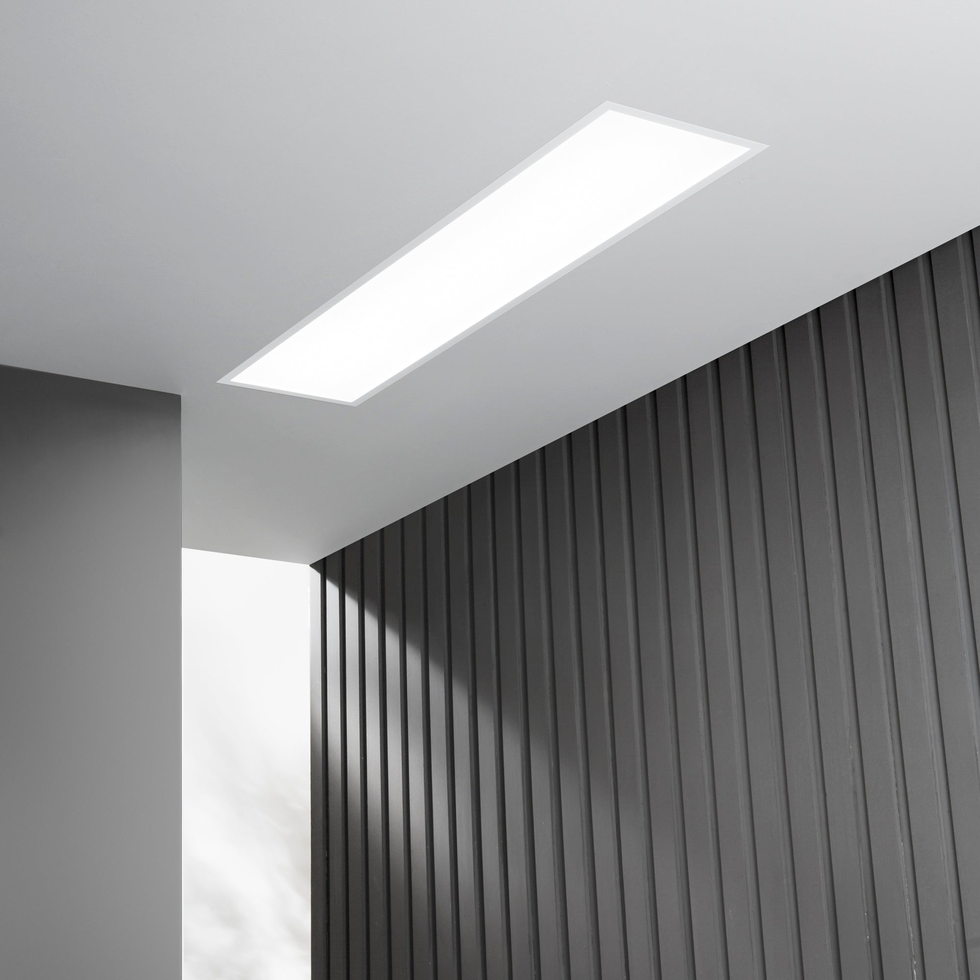 Pannello LED PRO con mutliconnesione 40W con interruttore CCT, UGR e cavo di sicurezza - FT-FeelThe