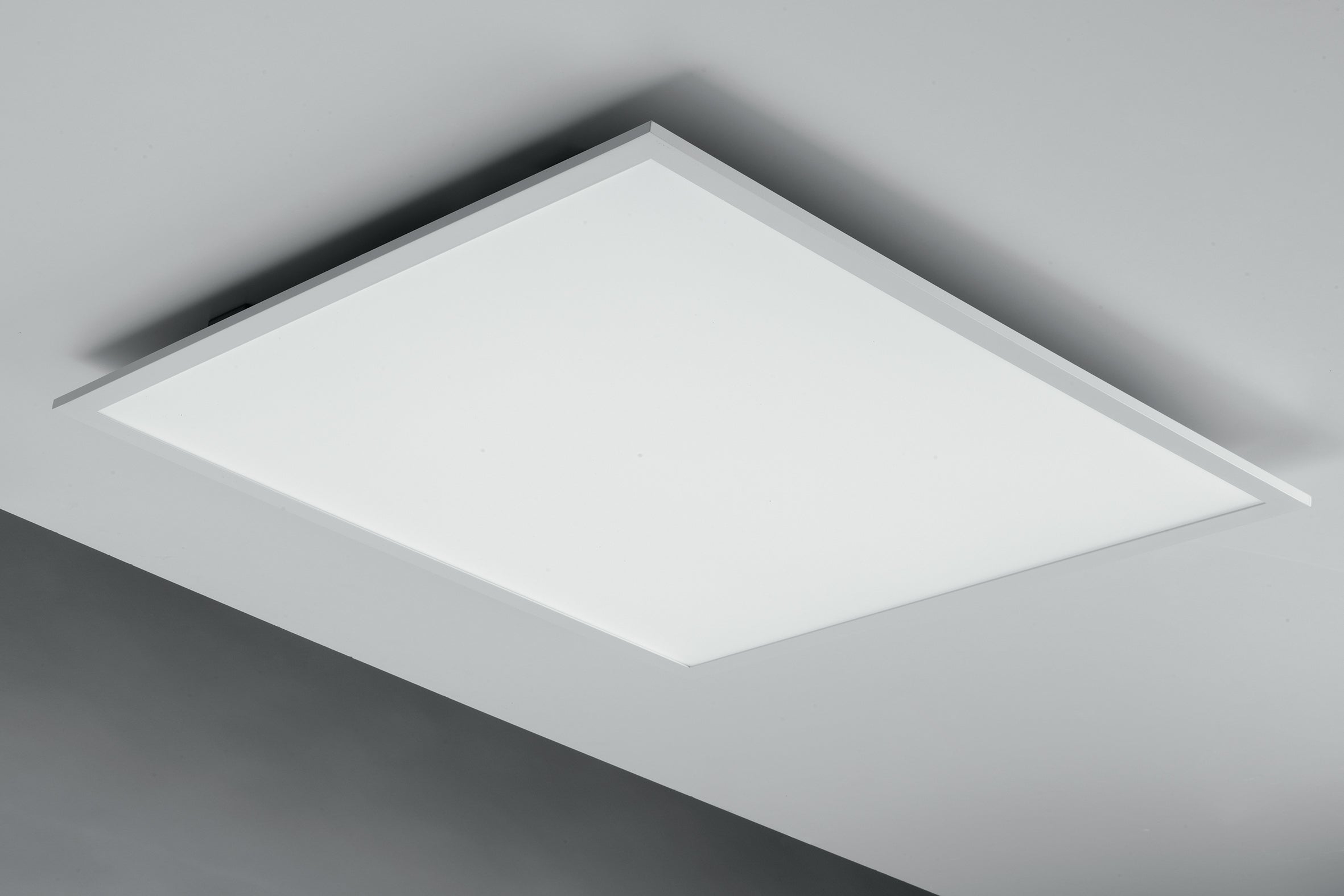 Pannello LED 40W in alluminio bianco con funzione CCT e dimmer con telecomando incluso - FT-FeelThe