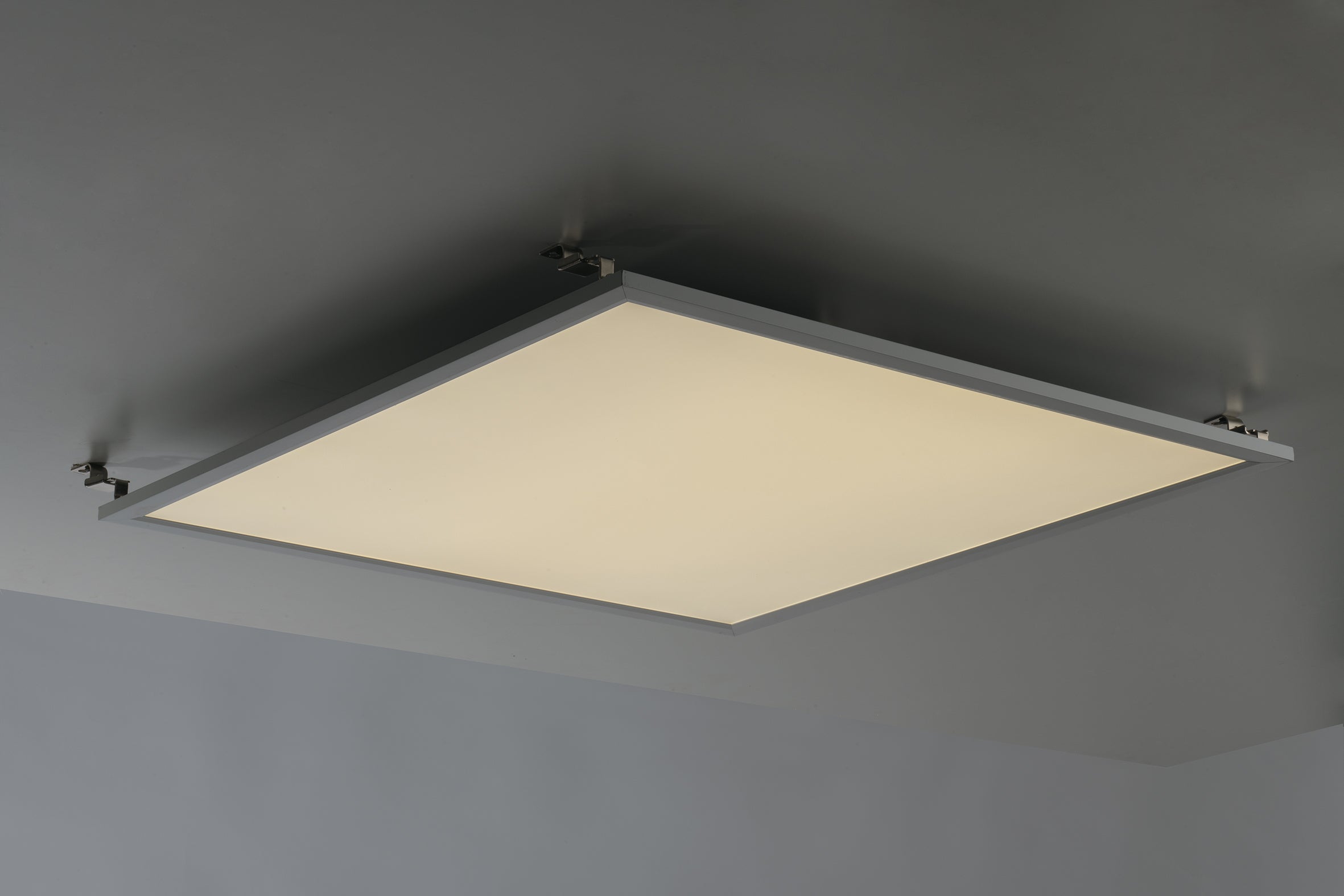 Pannello LED 40W in alluminio bianco con funzione CCT e dimmer con telecomando incluso - FT-FeelThe