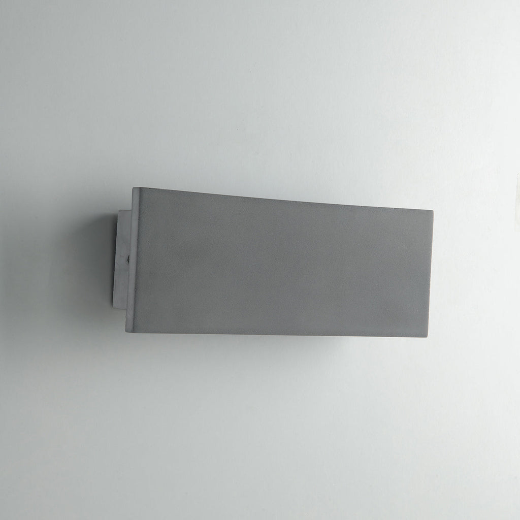 Applique LED PARKER per esterni, cemento grigio - FT-FeelThe