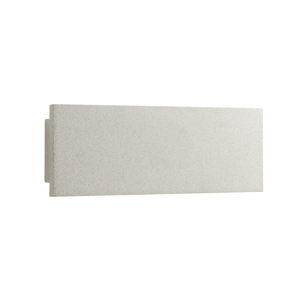 Applique LED PARKER per esterni, cemento bianco - FT-FeelThe