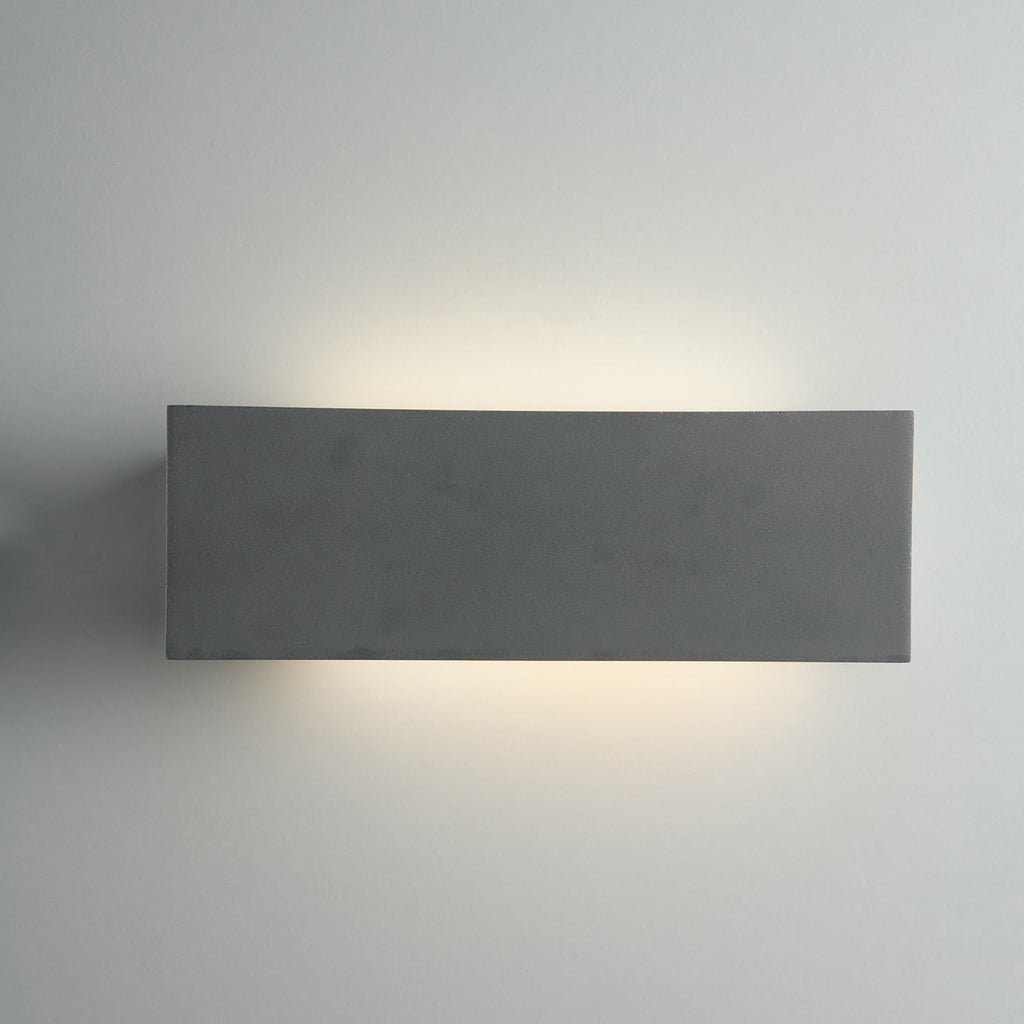 Applique LED PARKER per esterni, cemento grigio - FT-FeelThe