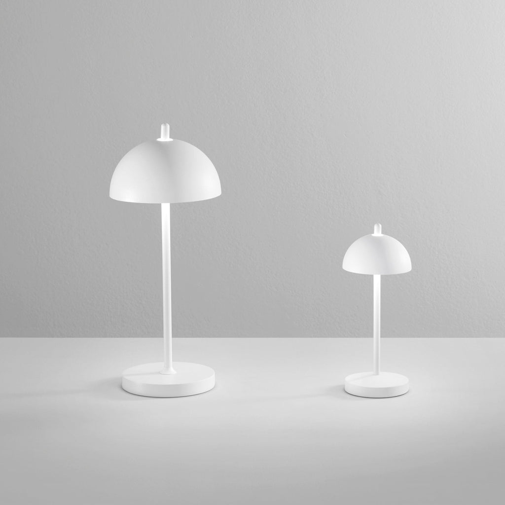 Lumetto LED PARTY ricaricabile da esterno in metallo 2,5W 3000K con dimmer 30 cm. - FT-FeelThe