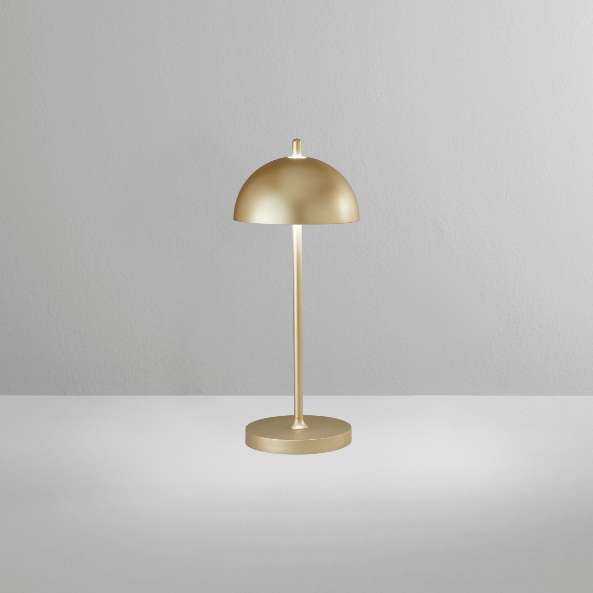 Lumetto LED PARTY ricaricabile da esterno in metallo 2,5W 3000K con dimmer 30 cm. - FT-FeelThe