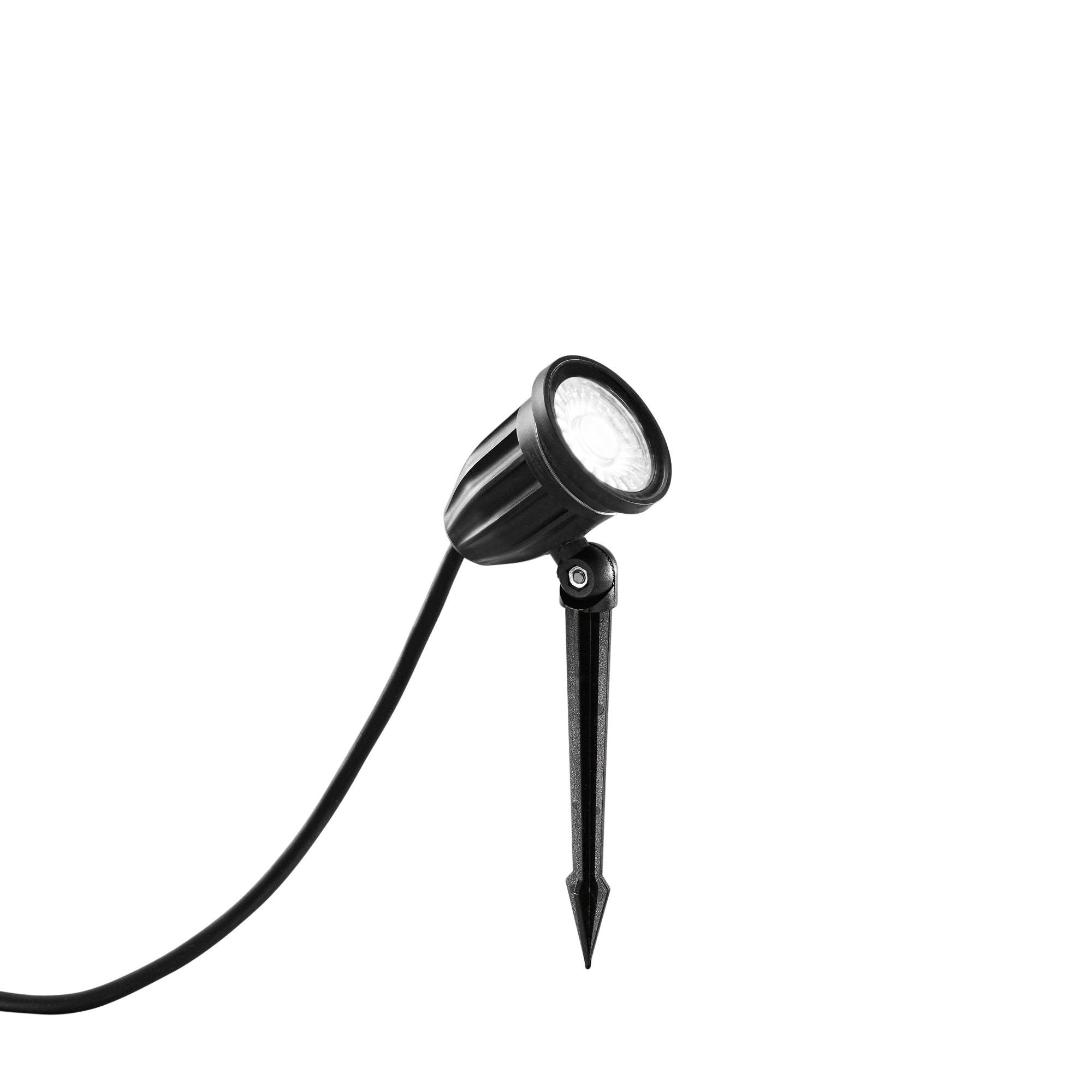 Proiettore LED PEG in termoplastica nera 9W 800LM IP65 - FT-FeelThe