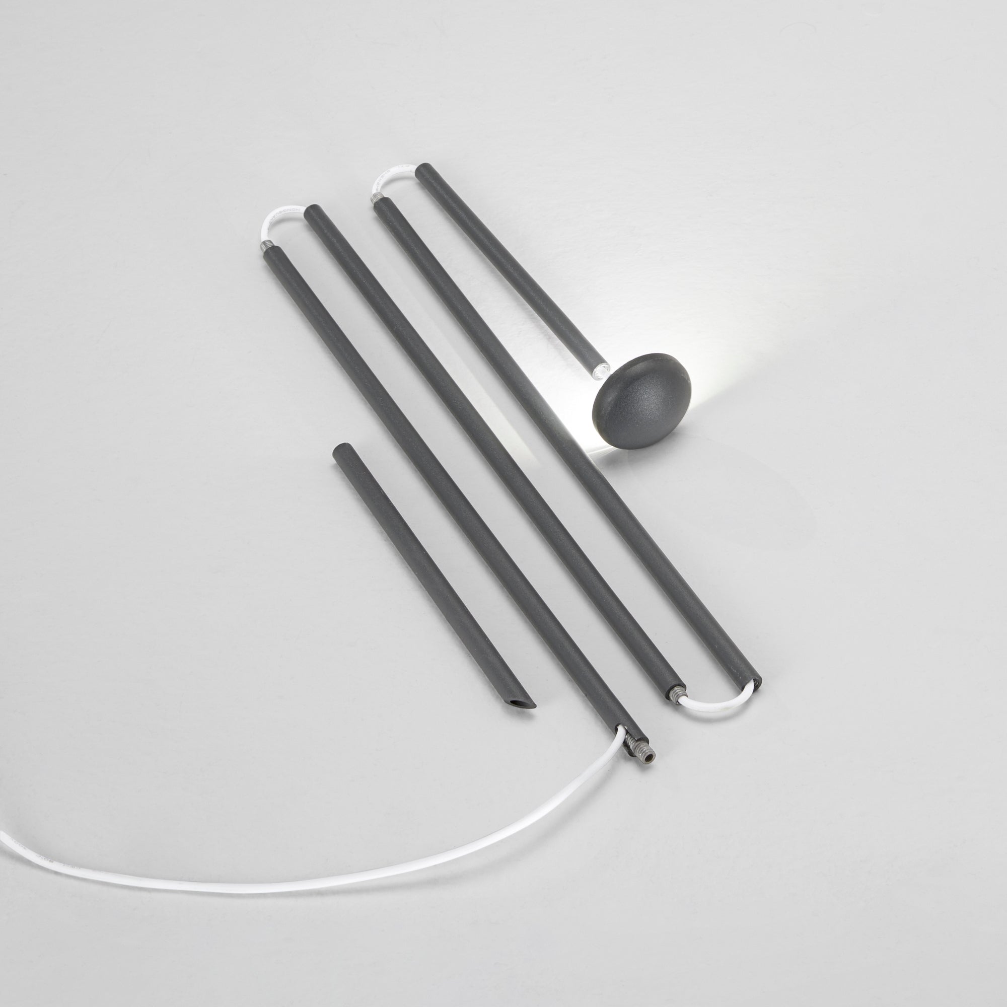PUCK LED outdoor bollard in aluminum