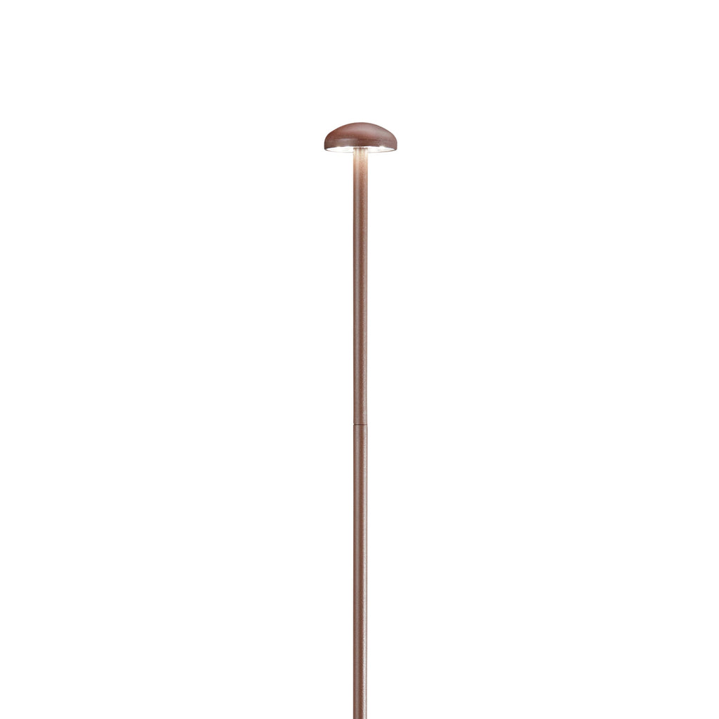 PUCK LED outdoor bollard in aluminum