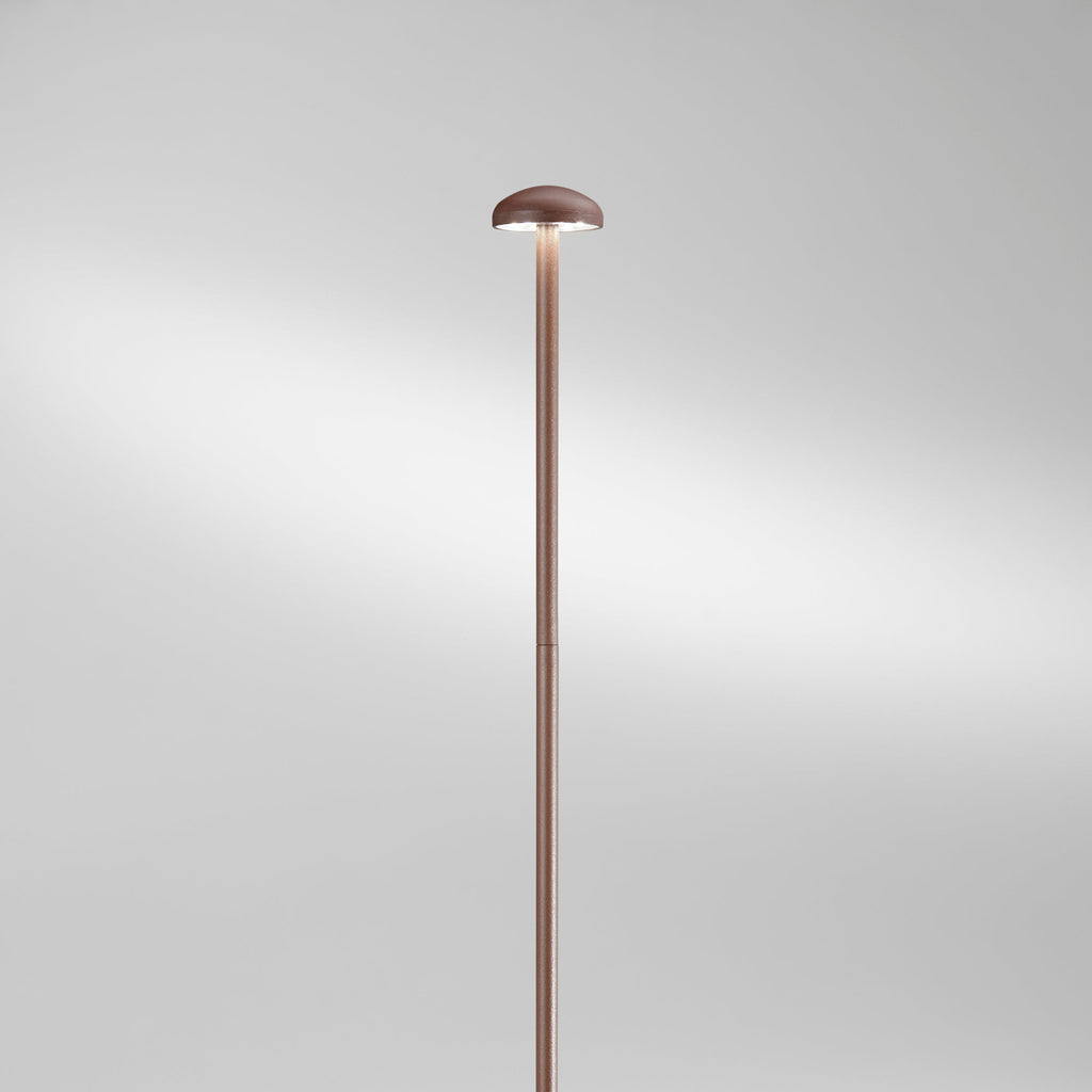 PUCK LED outdoor bollard in aluminum
