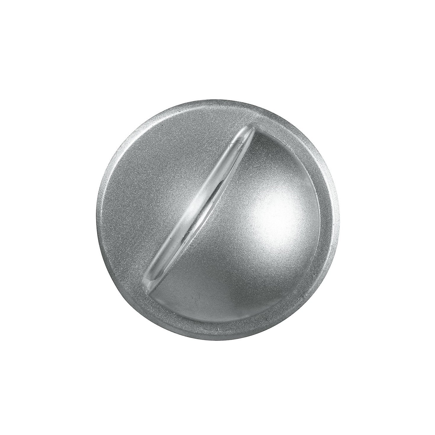 Kit 6 pezzi segnapassi ad incasso Rider, calpestabile con finitura argento e LED integrato - FT-FeelThe