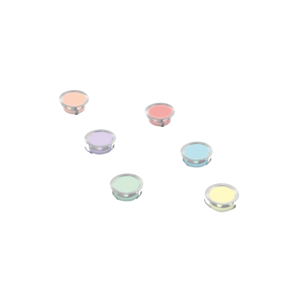 Kit 6 pezzi segnapassi ad incasso Rider, in acciaio RGB multicolor con LED SMD 6W integrato - FT-FeelThe