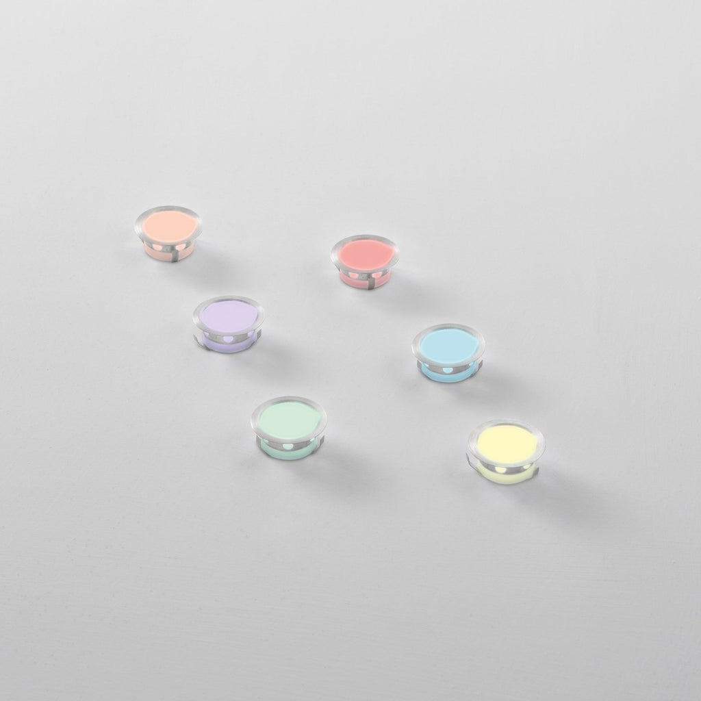 Kit 6 pezzi segnapassi ad incasso Rider, in acciaio RGB multicolor con LED SMD 6W integrato - FT-FeelThe
