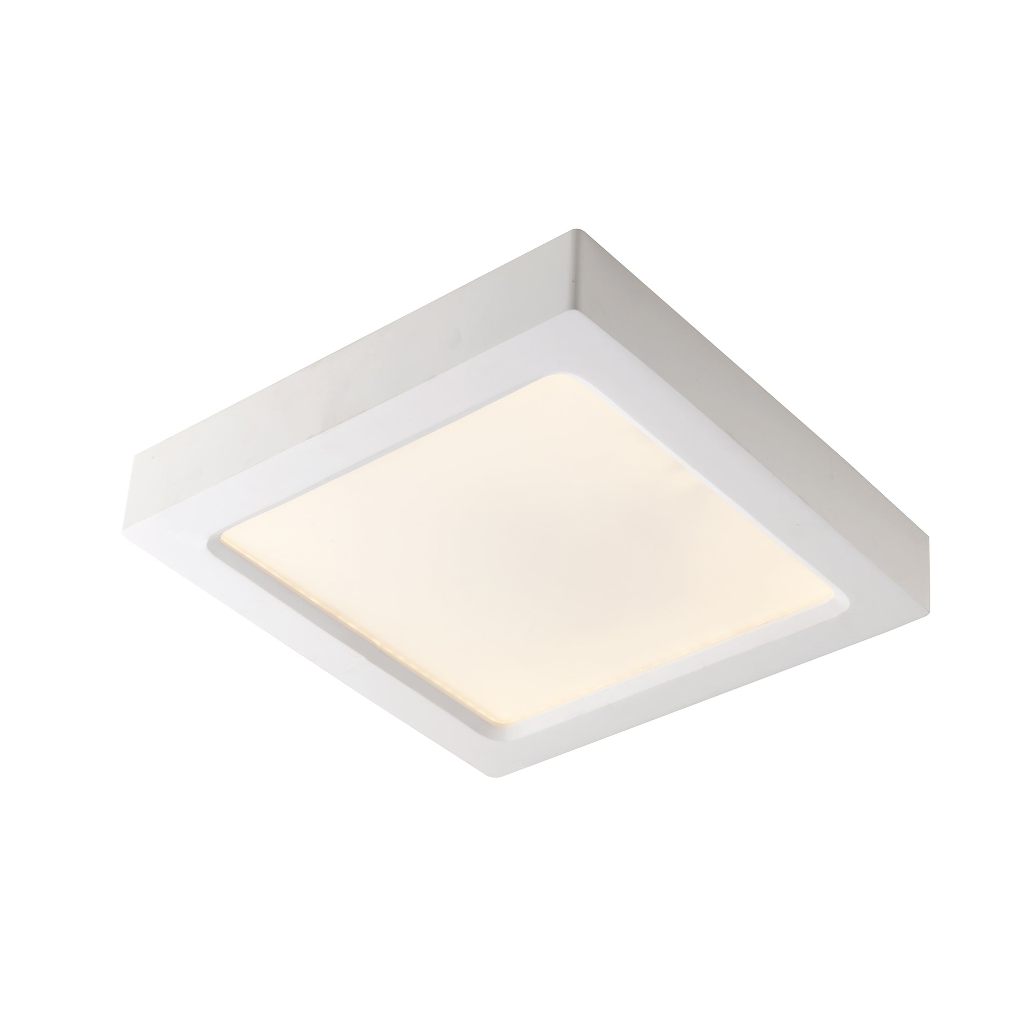 Plafoniera LED ROCK 24W in gesso verniciabile, luce naturale - FT-FeelThe