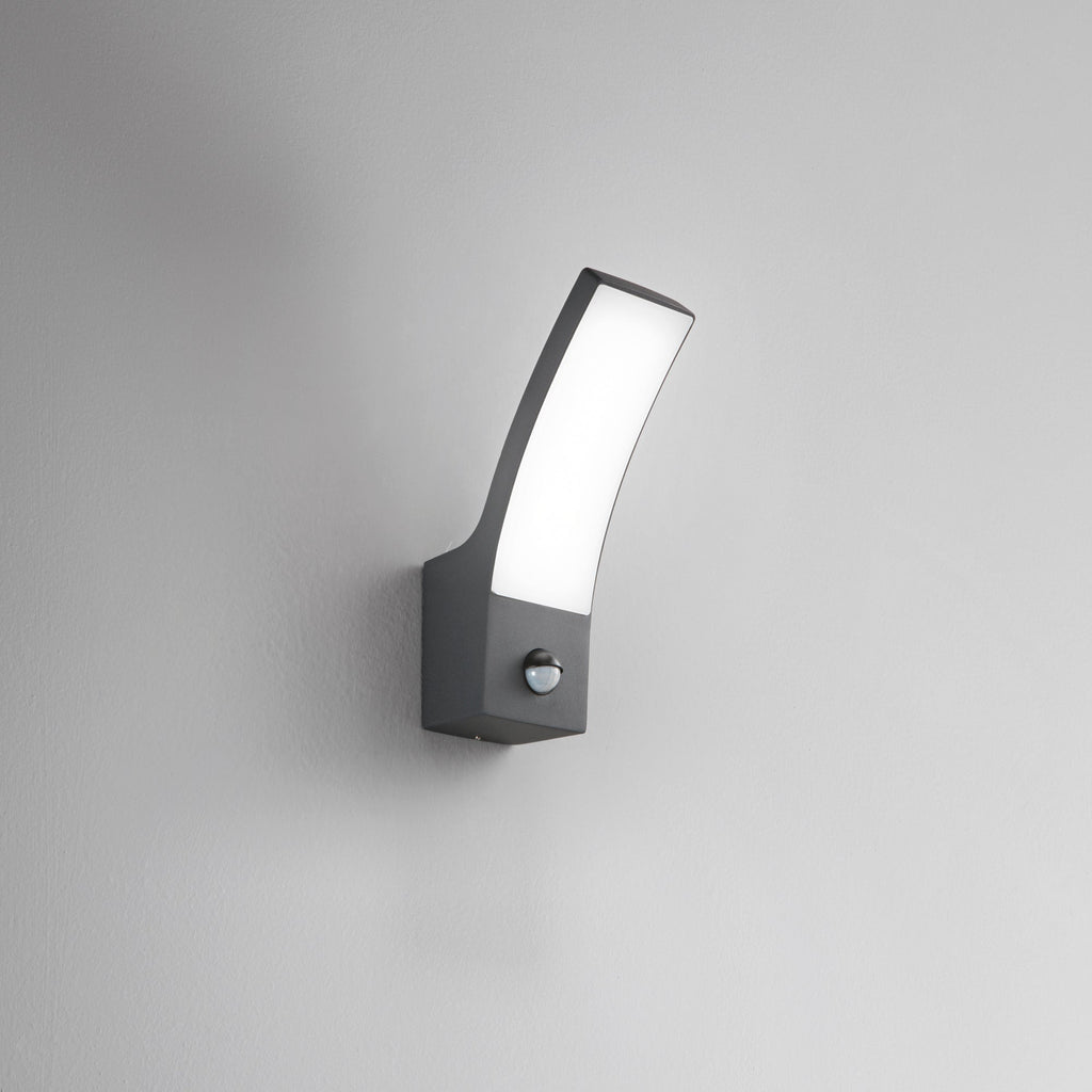 Applique da esterno SAIL in alluminio con sensore di movimento LED - FT-FeelThe